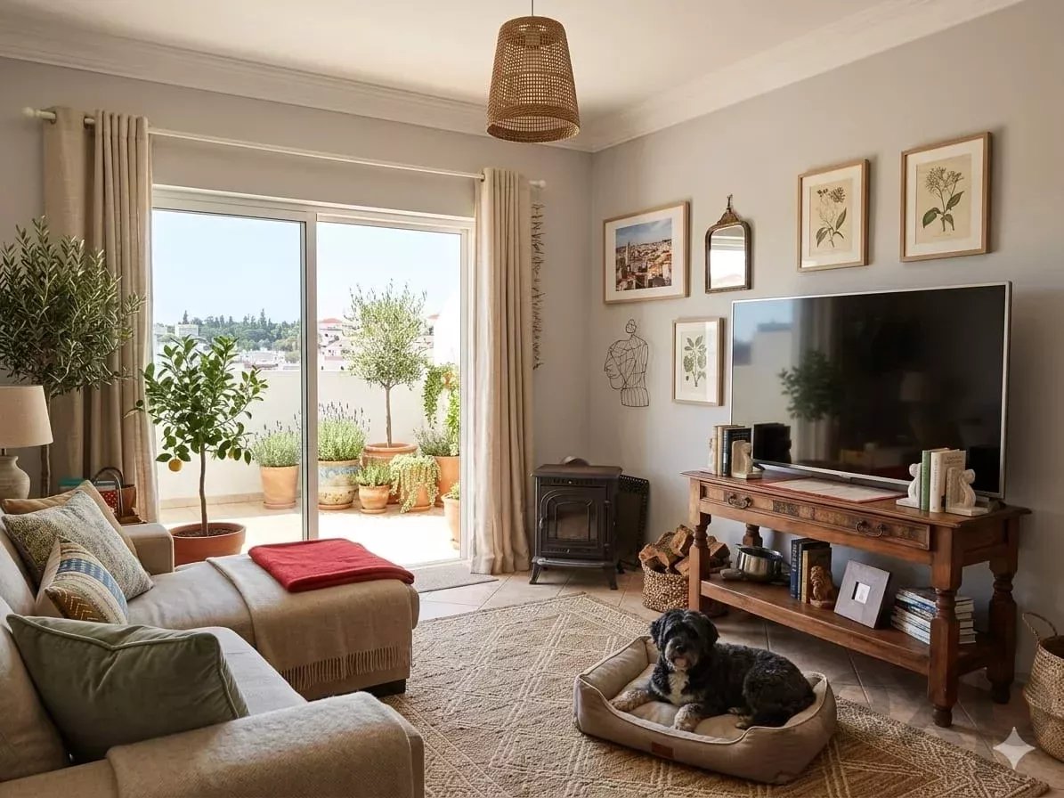 Panoramic Refuge in Alvor: Top Floor 1-Bedroom+1 with City and Mountain Views 86815443 image 2