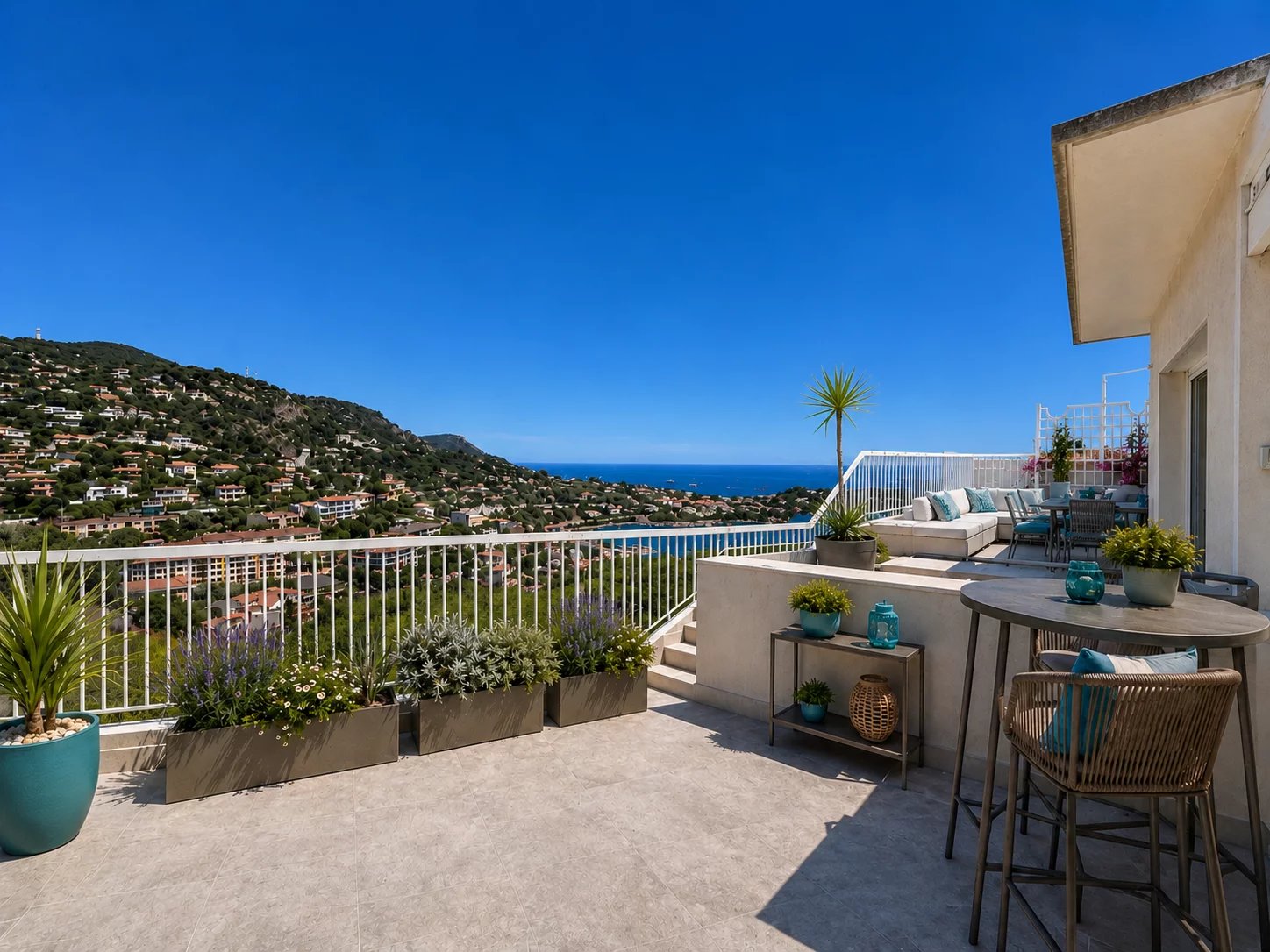 🏡✨ VILLEFRANCHE-SUR-MER – EXCEPTIONAL APARTMENT-VILLA WITH PANORAMIC SEA VIEWS ✨🌊