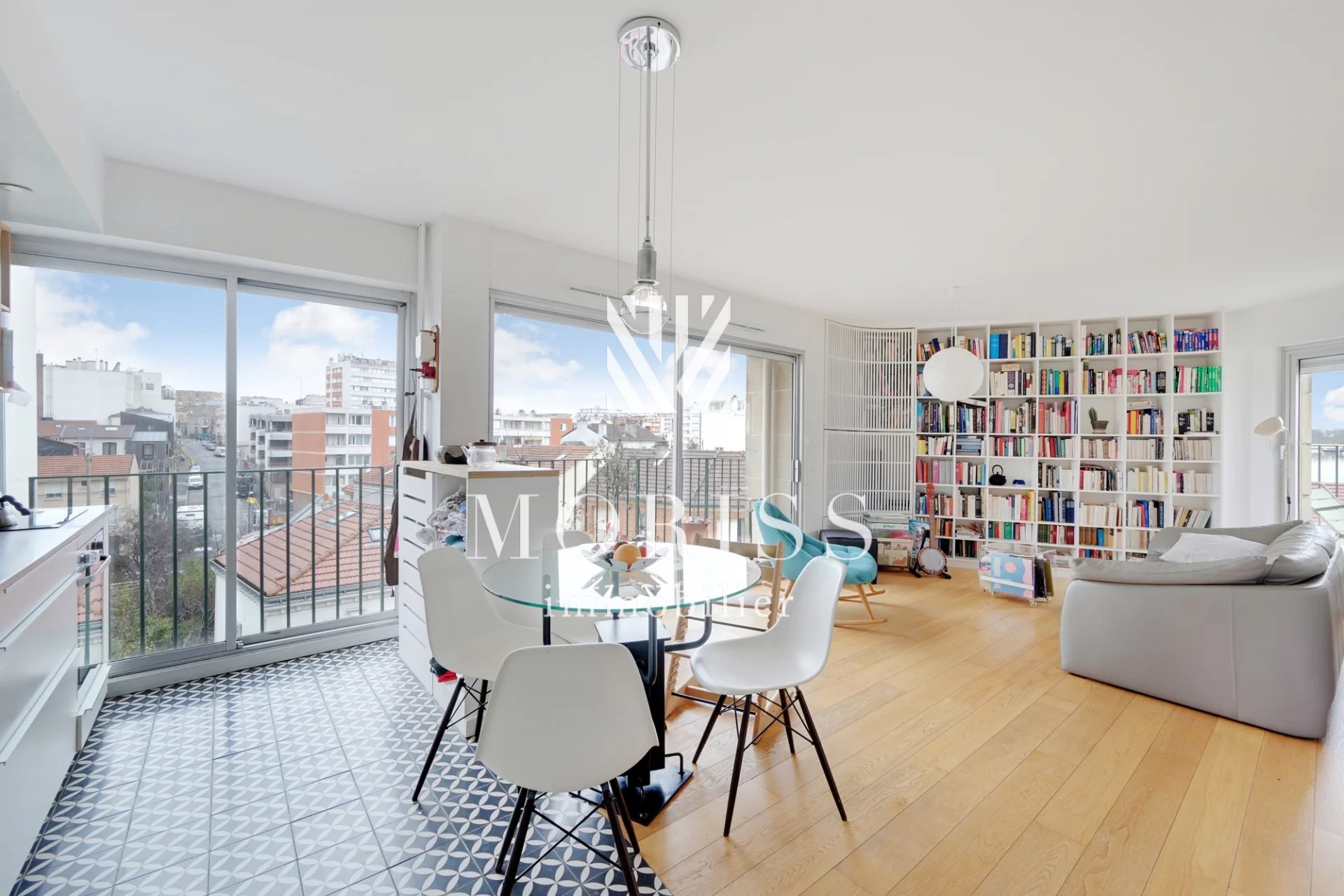 APPARTEMENT 3 PIECES  67 m2 + BALCON 14 m2 - MAIRIE DE MONTREUIL - Image 1