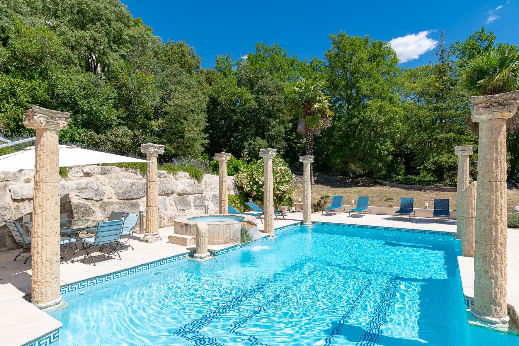 Magnificent 14th century property with pool  - Callian