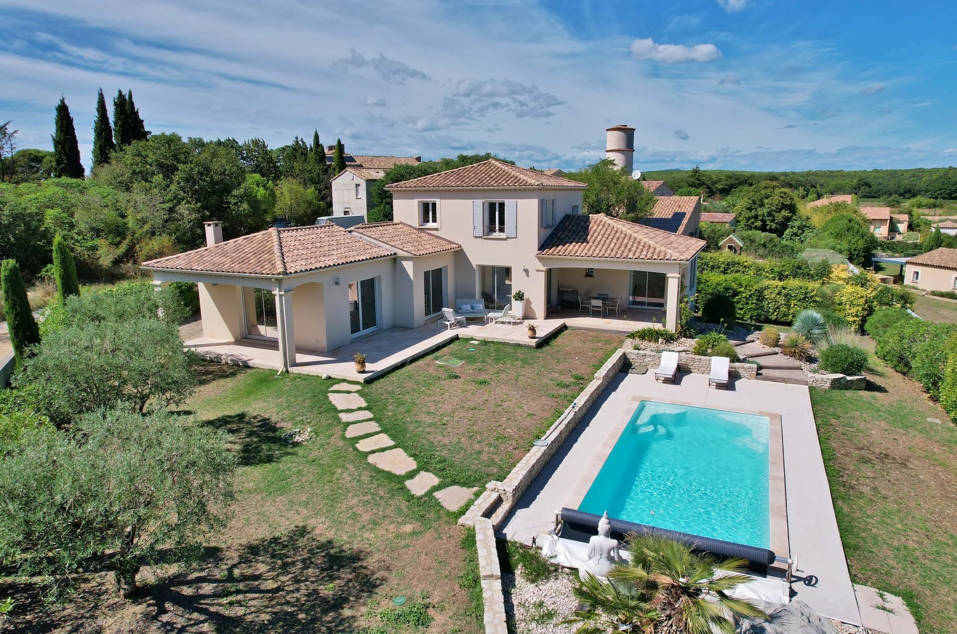 Villa méridionale aux portes d'Uzès