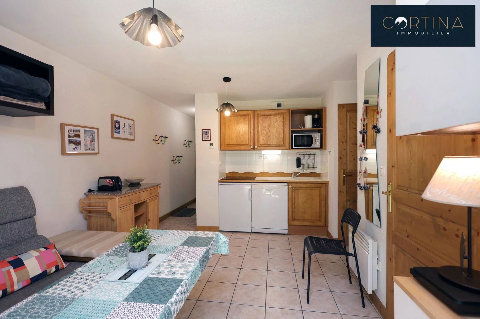 JARDIN ALPIN B01 — Appartement pour 4 personnes