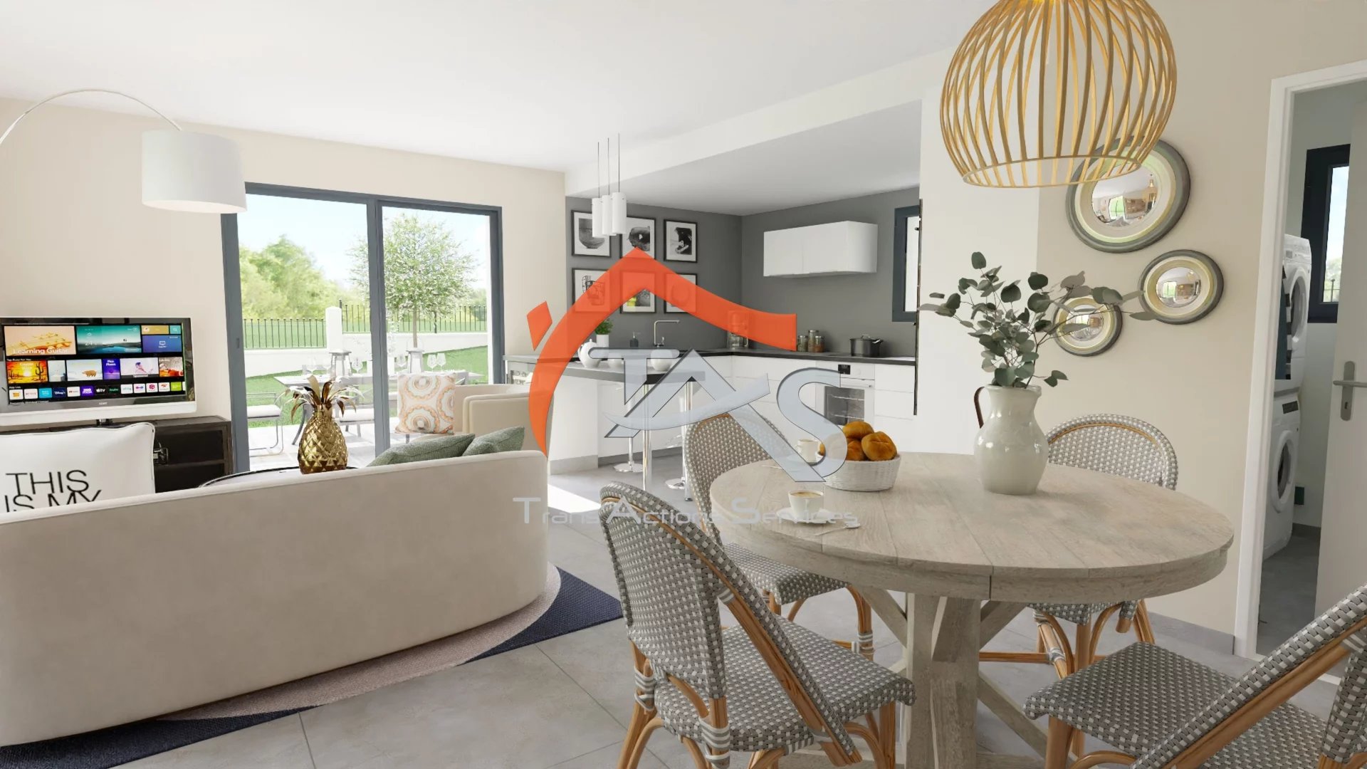 Maison de 3 chambres RE 2020 sur un terrain de 550m² - Photo 2