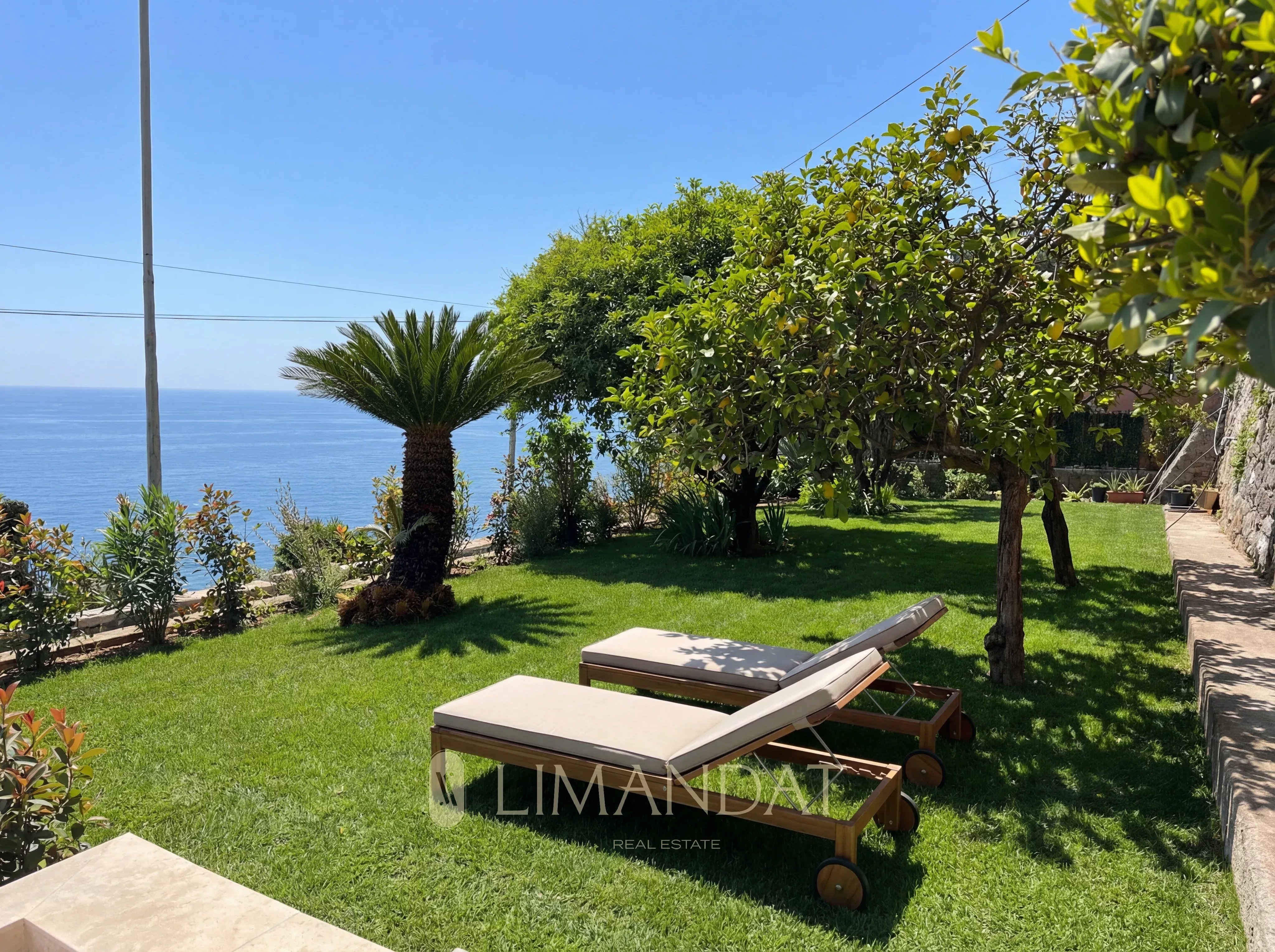 Exposée sud - Villa rénovée 3 appartements - vue mer panoramique – Golfe Bleu, Roquebrune-Cap-Martin