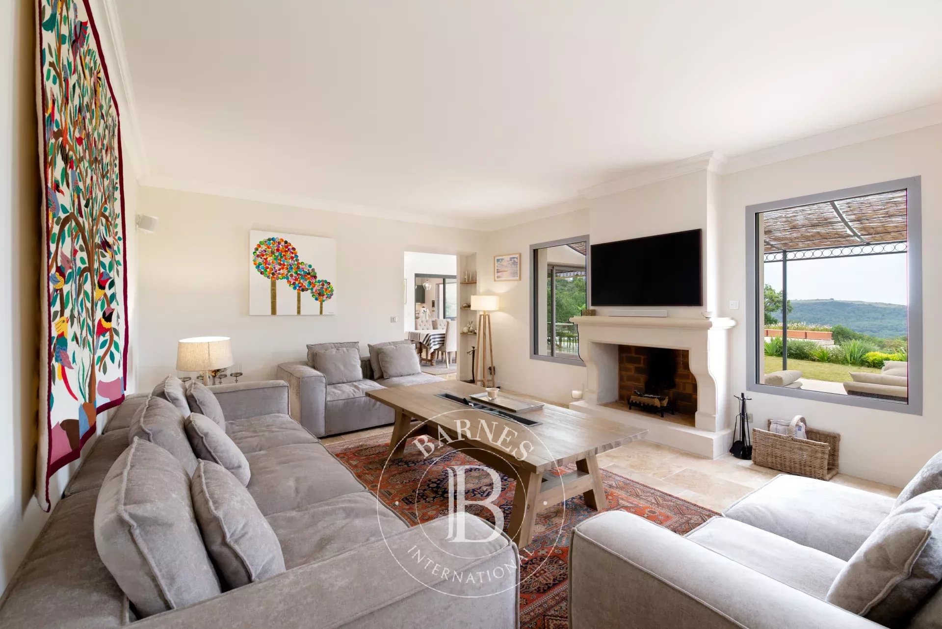 Roquefort-les-Pins - Sea and hills panoramic views - Newly built family villa - picture 9