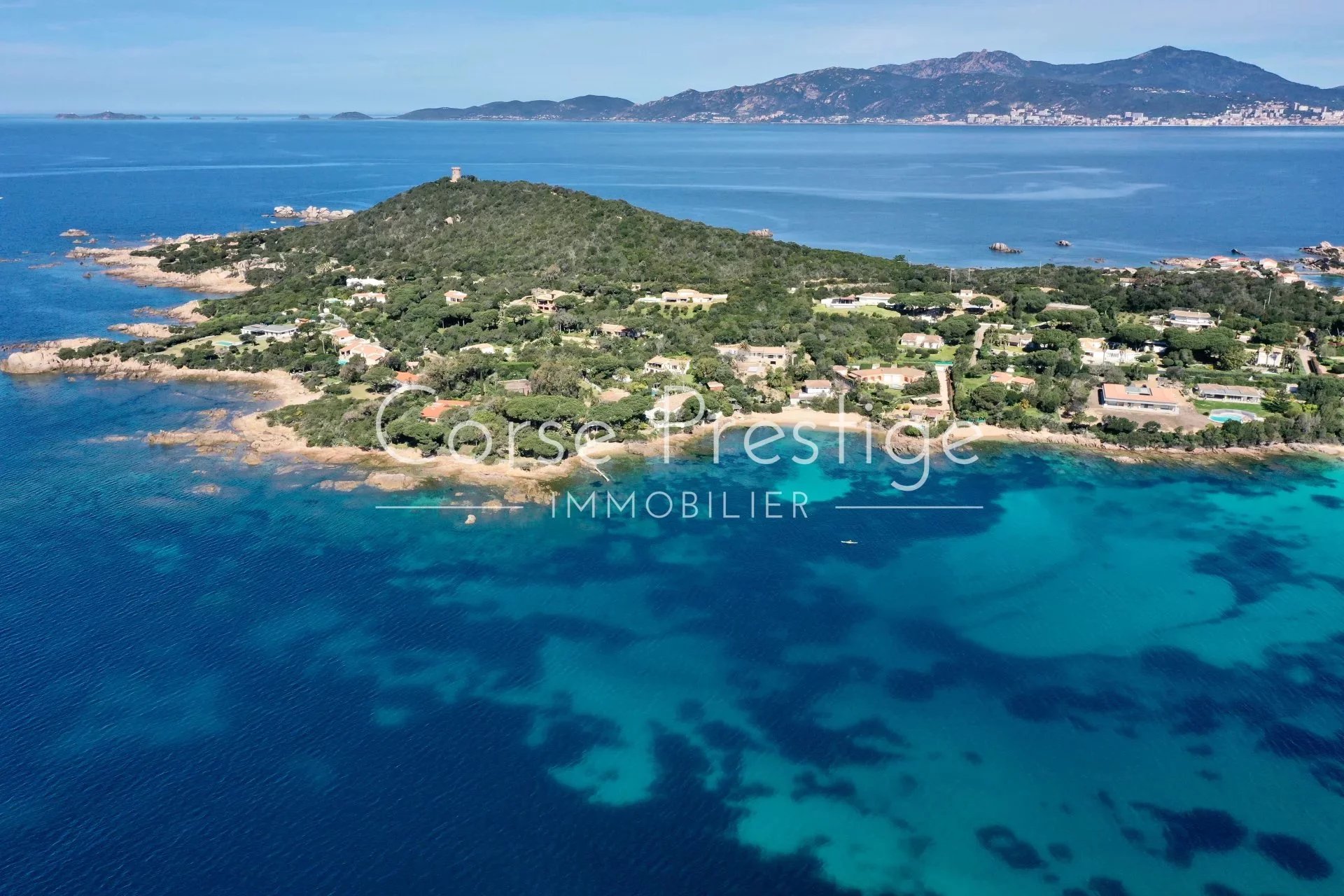 stone farmhouse for sale - isolella peninsula - south shore of ajaccio - rive sud image1