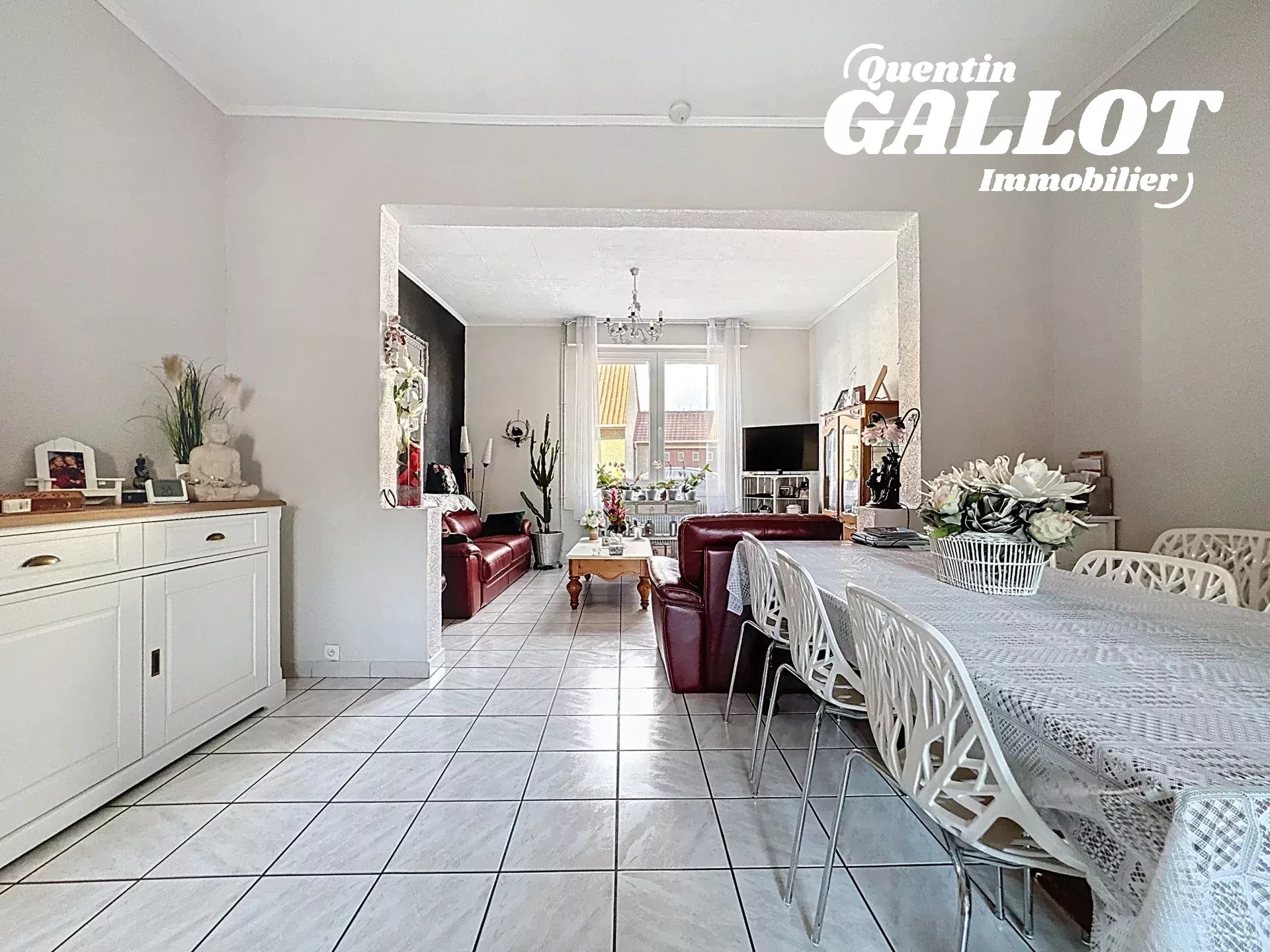 Maison 3 chambres , jardin, garage