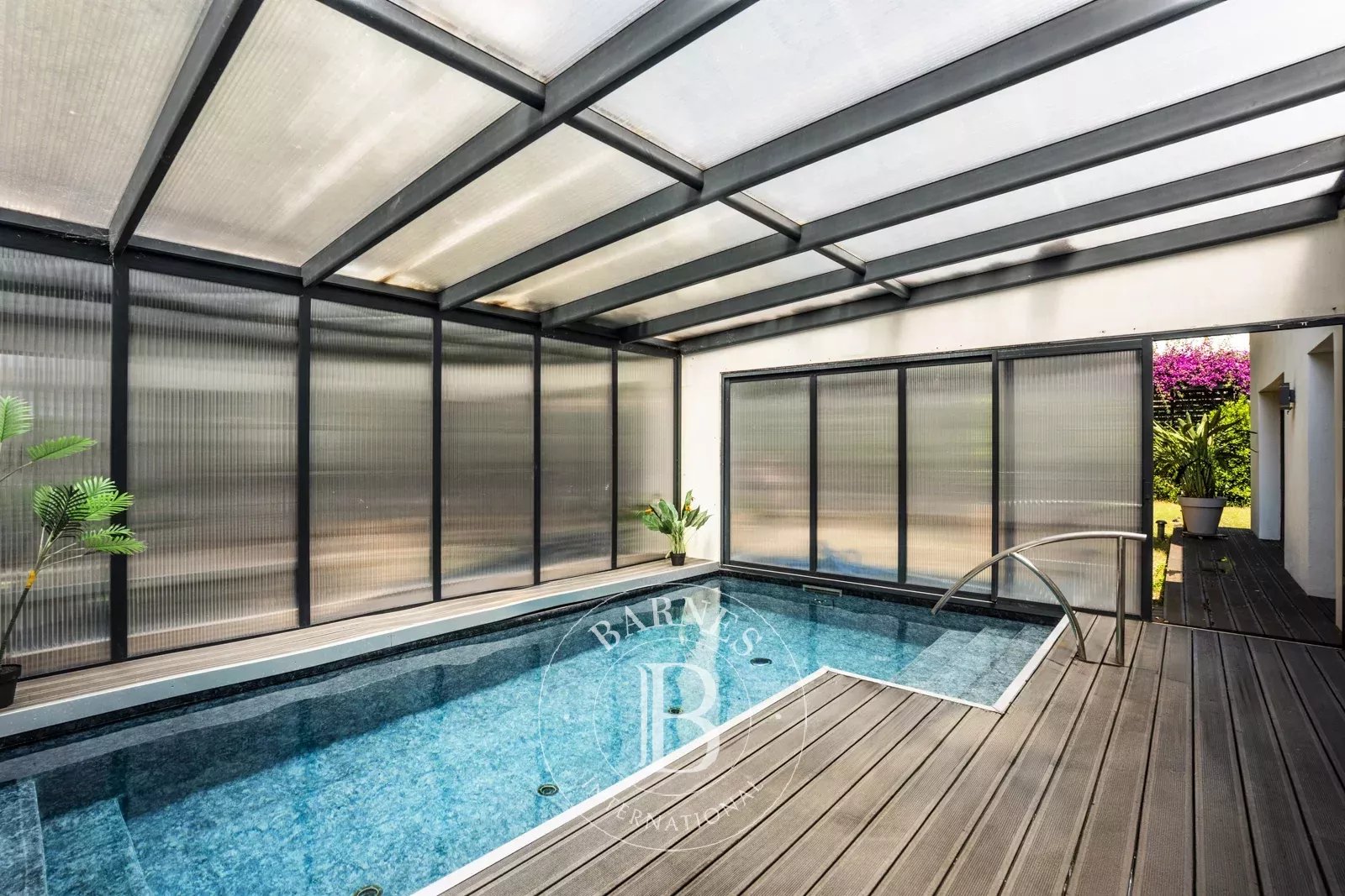 Bastia, contemporary villa with panoramic sea view and indoor pool