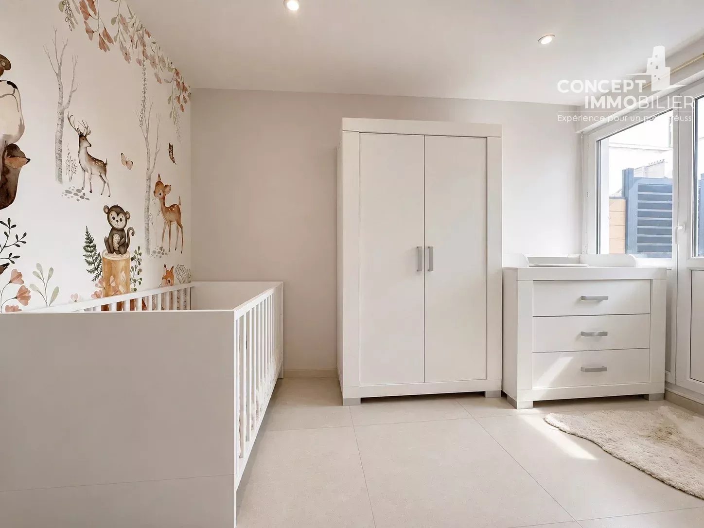 FLORANGE – Appartement F3 avec terrasse, parking privatif et cave