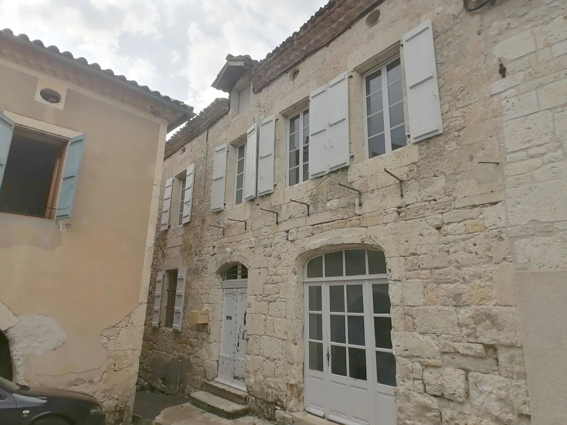 Spacious village stone house.