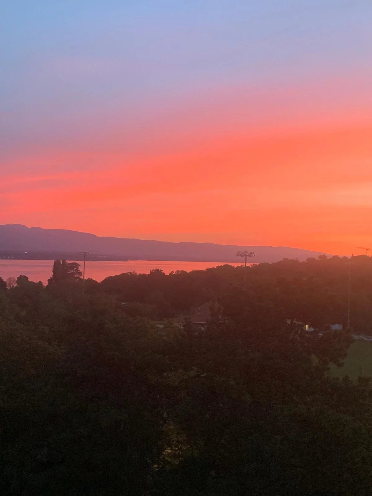 Panoramic view of Cologny