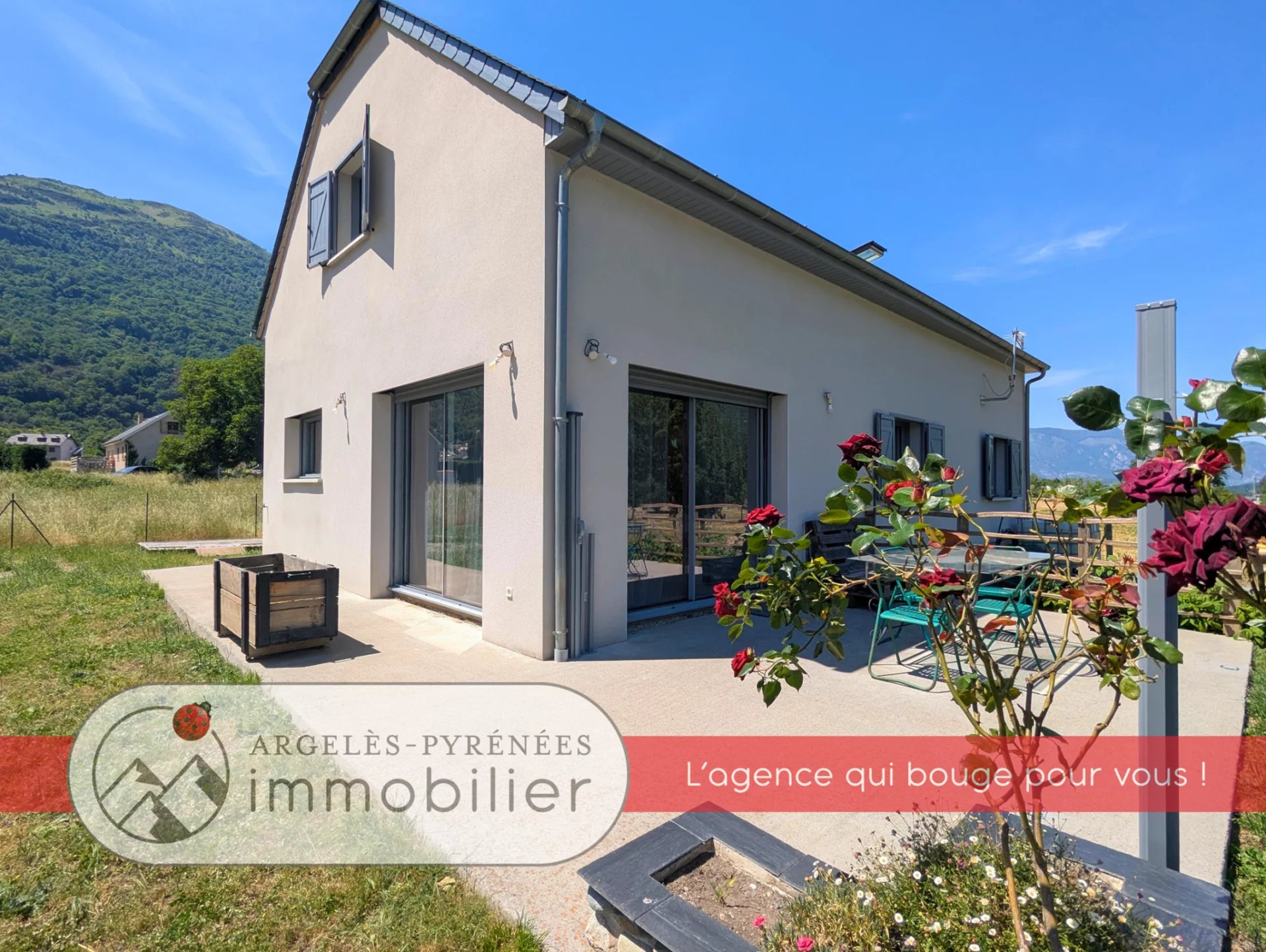 Maison contemporaine 130m2 - 4 chambres - Vallée dArgelès-Ga
