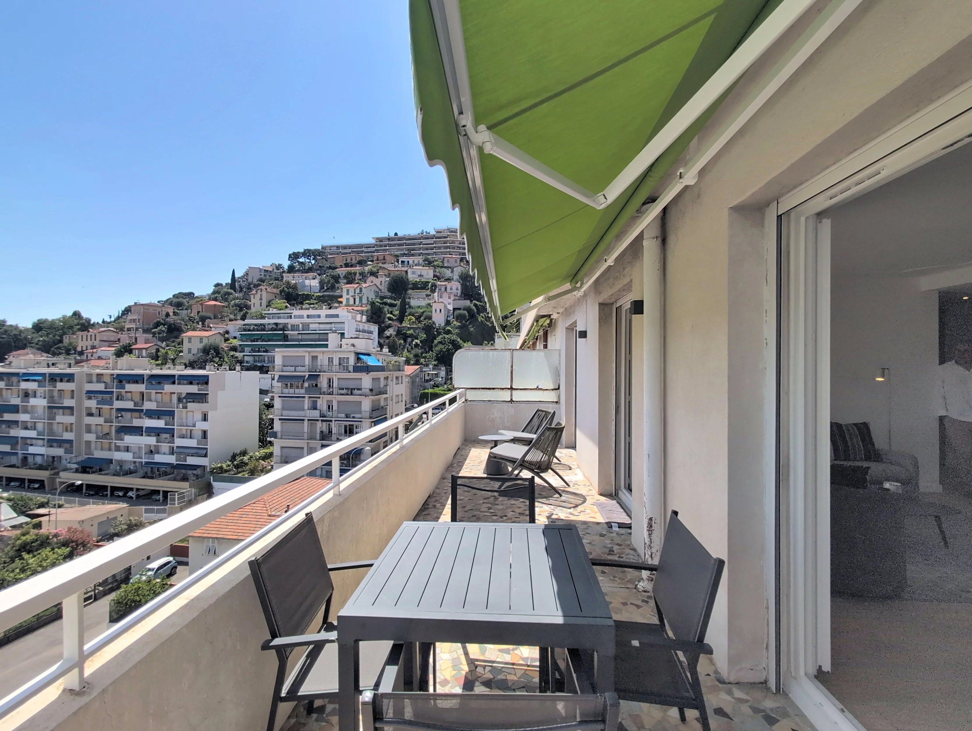 Nice Imperial Park Magnificent top floor 4P 2 terraces cellar garage sea view