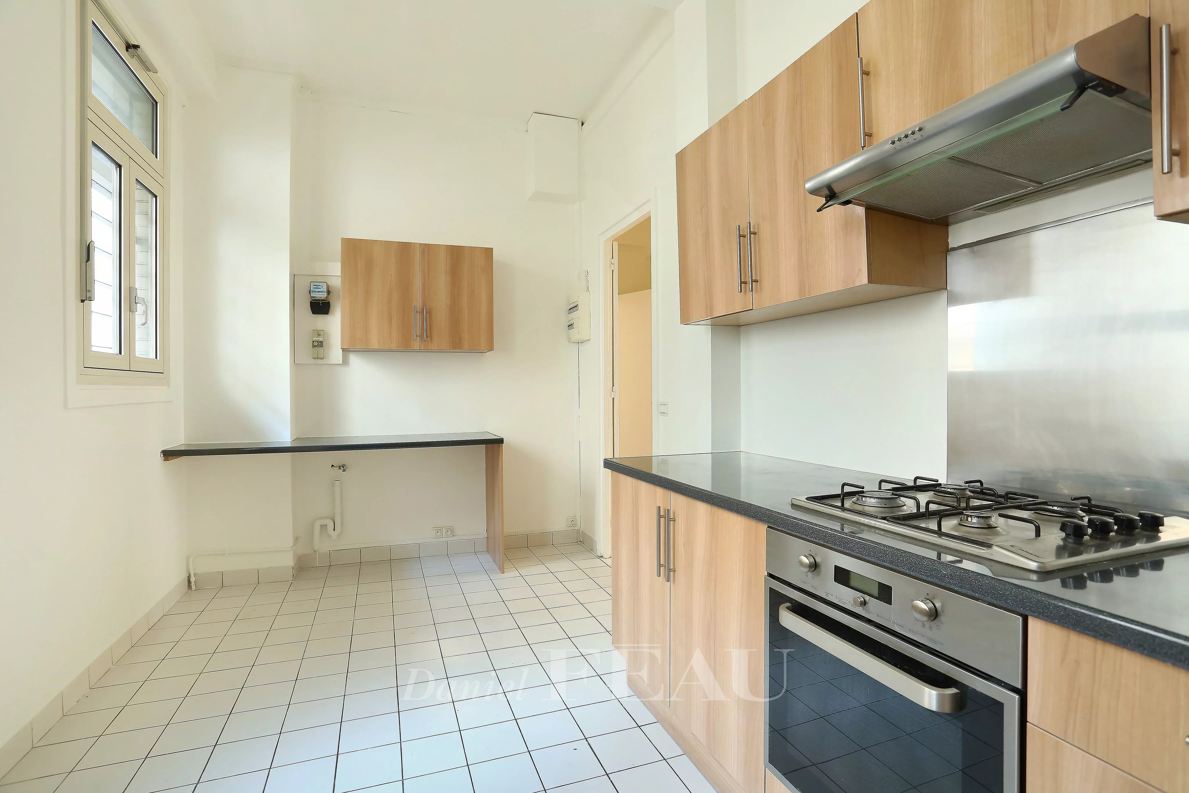 Cuisine Carrelage Acier inoxydable