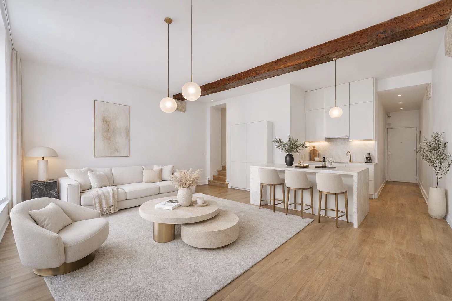 VENTE APPARTEMENT D'EXCEPTION - 3 PIECES - HAUT MARAIS - Image 1