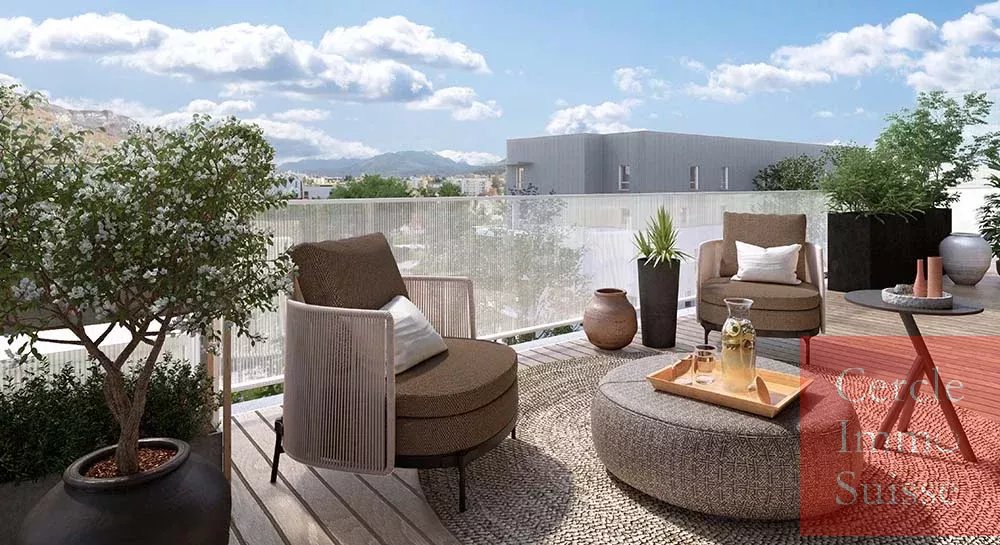 Appartement T4 Attique en vente à Annecy-le-Vieux – Terrasse exceptionnelle de 112 m², Vue Panoramique et Proche du Lac