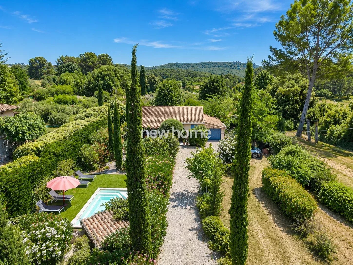 Charmante villa rénovée avec piscine dans un écrin de verdure