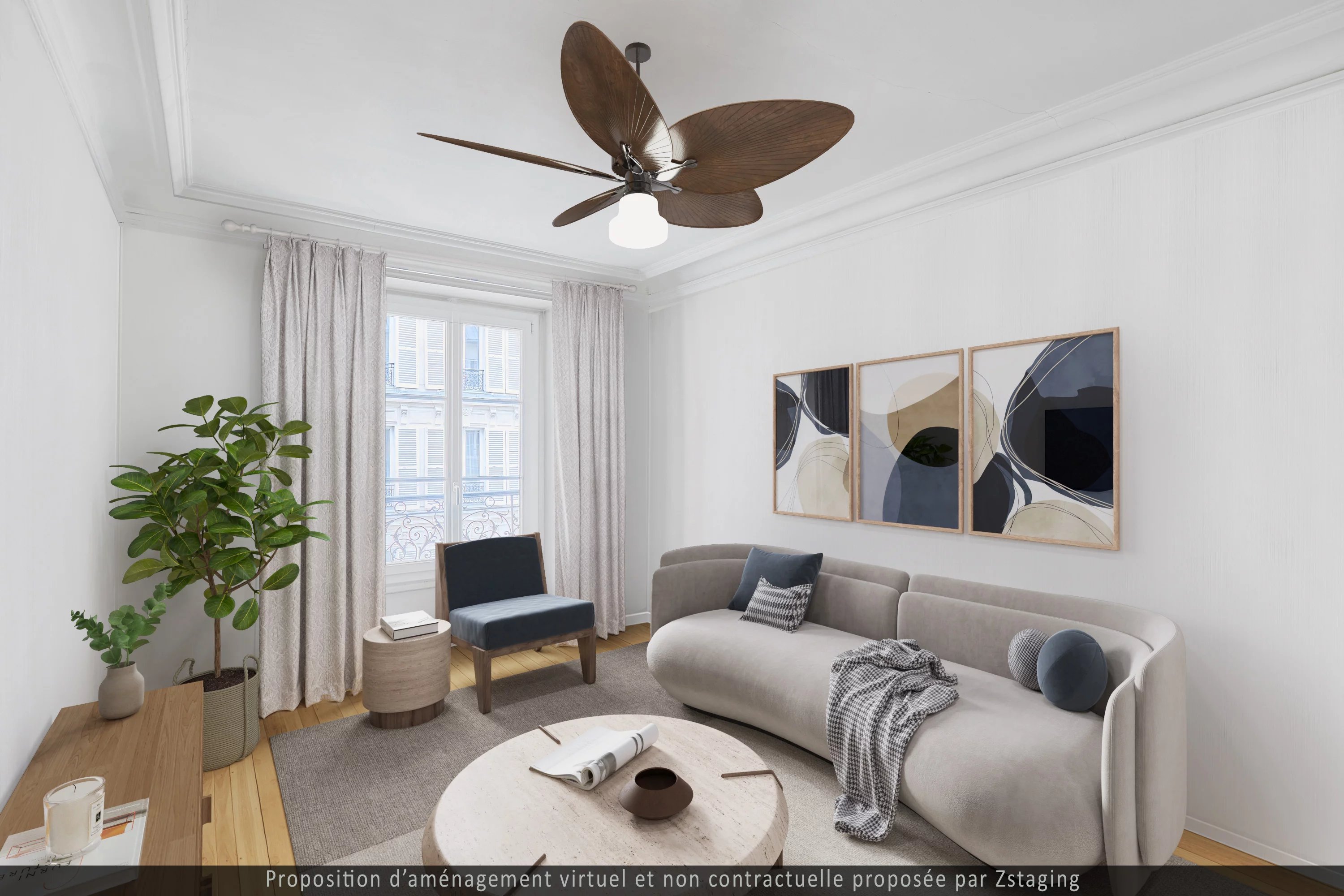 Paris 17th District – A 4-room apartment