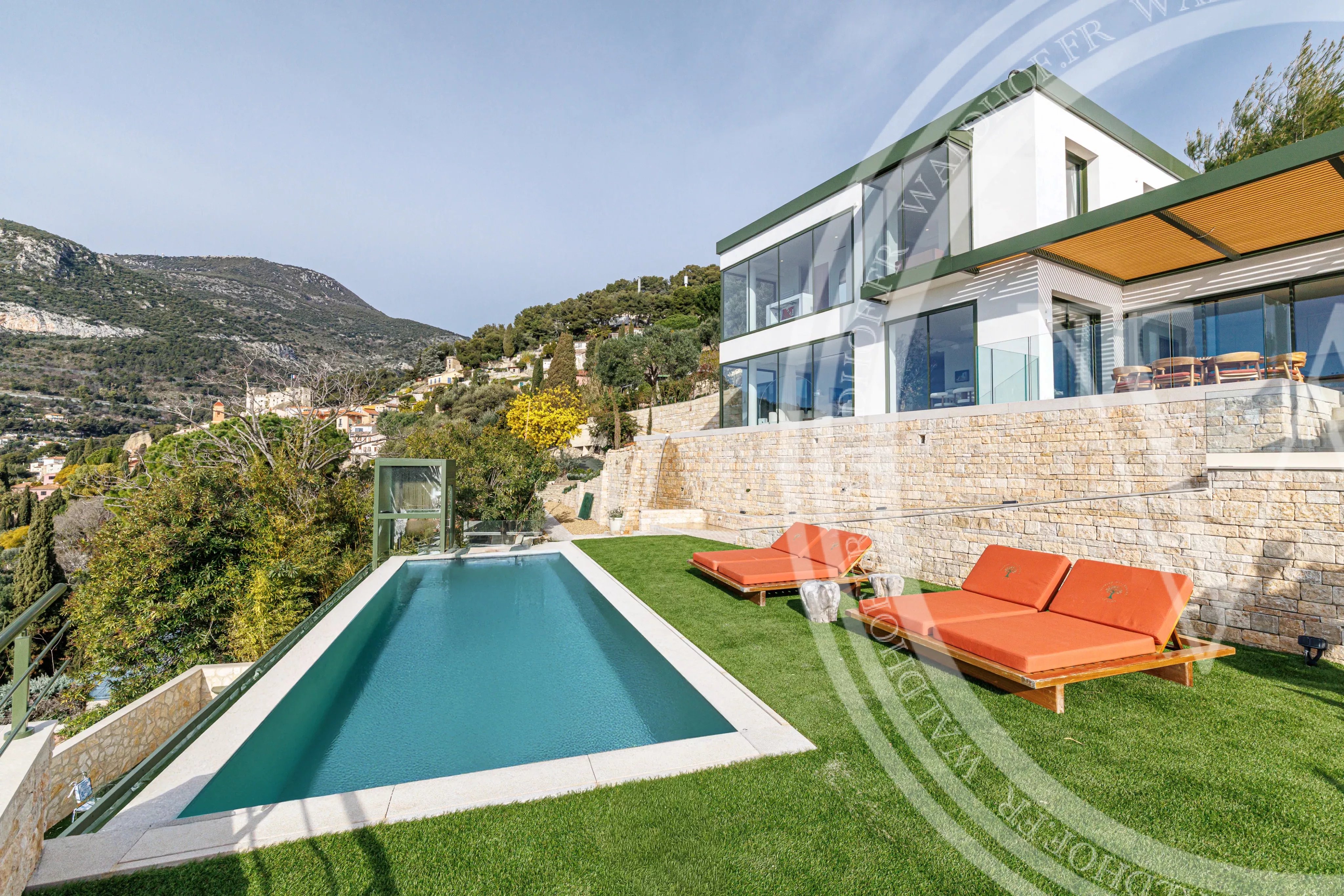 Villa 4 chambres Roquebrune-Cap-Martin Vue Mer panoramique