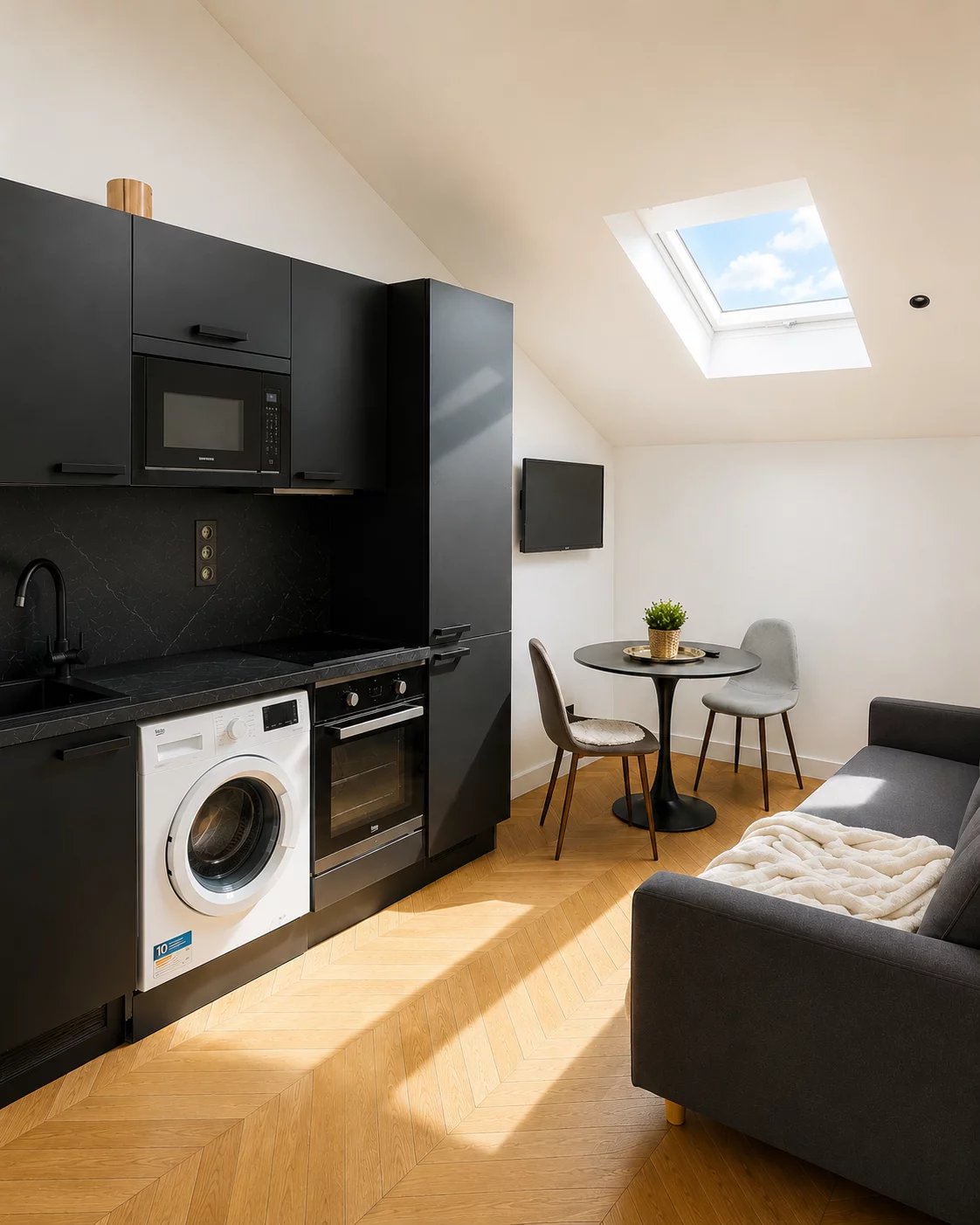 NICE FOCH – 3 PIÈCES 58 M² – DERNIER ÉTAGE – REFAIT À NEUF