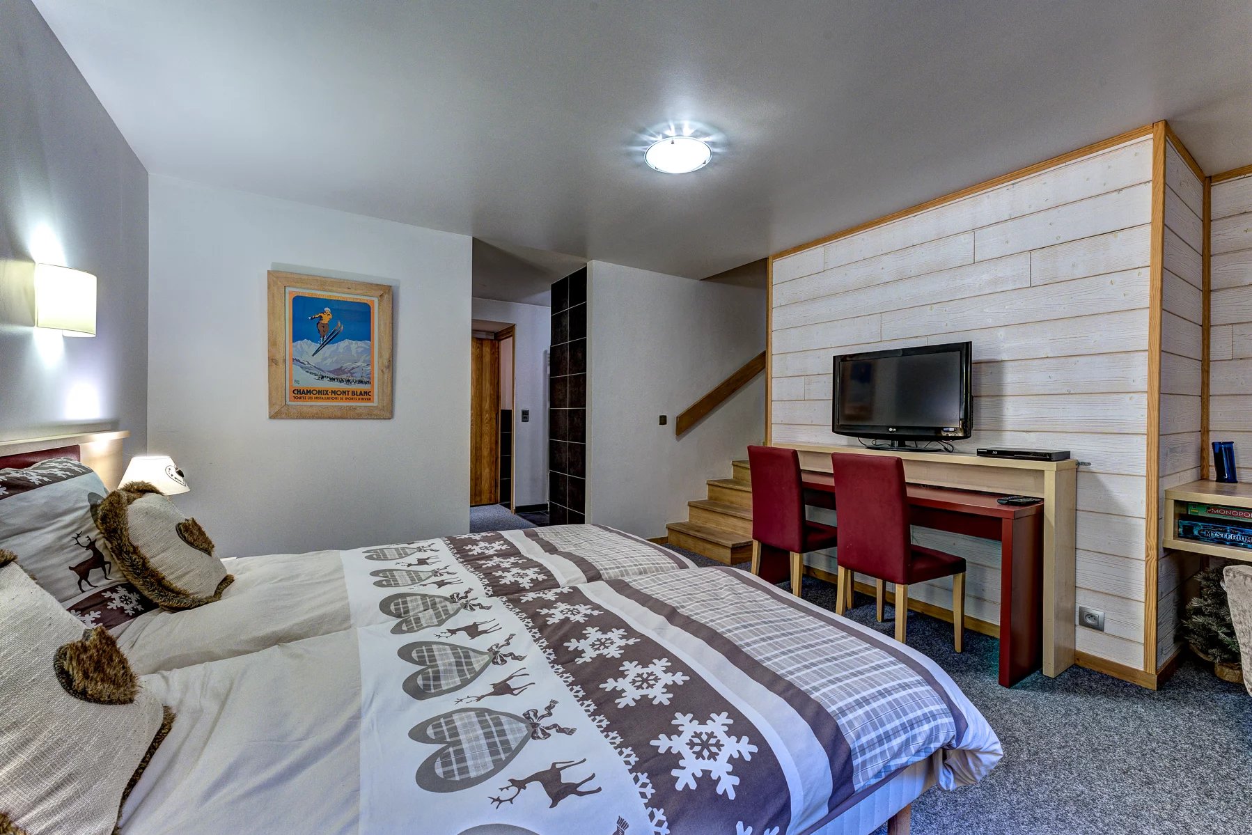 Photo of LES HOUCHES : 4-bedroom apartment over four floors with breathtaking views