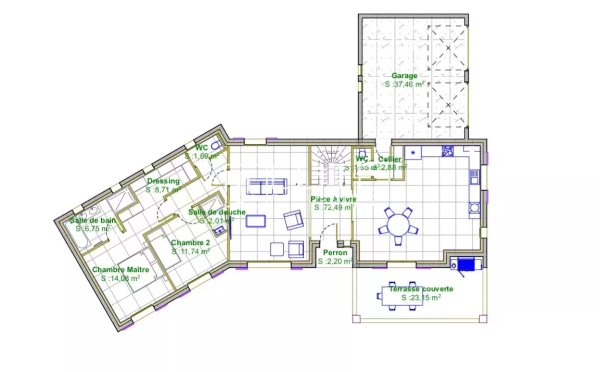 5 ROOMS VILLA of 160m² PLASCASSIER — photo 4