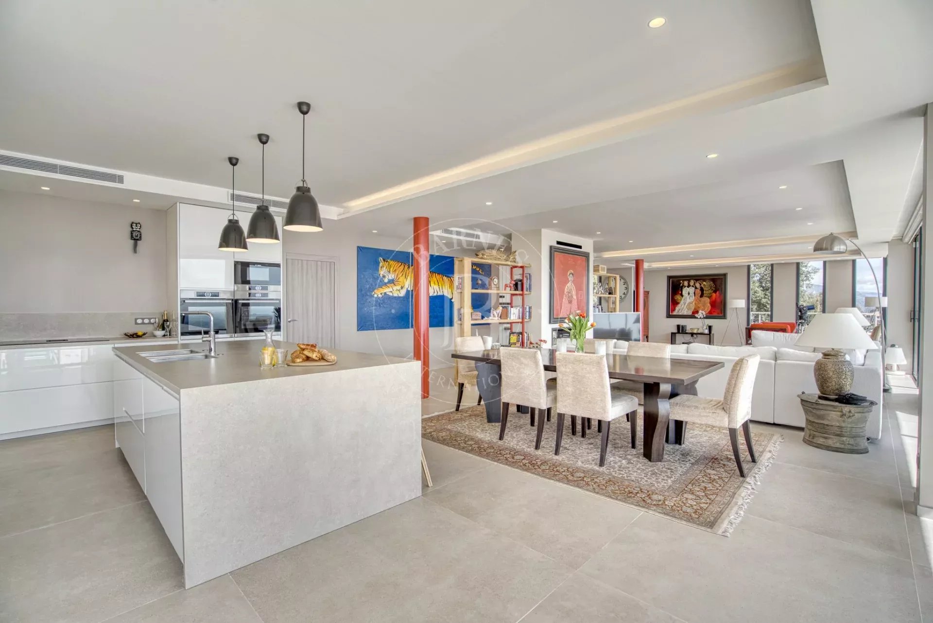 Chateauneuf de Grasse panoramic Sea View contemporary 5 bed 5 baths - picture 6