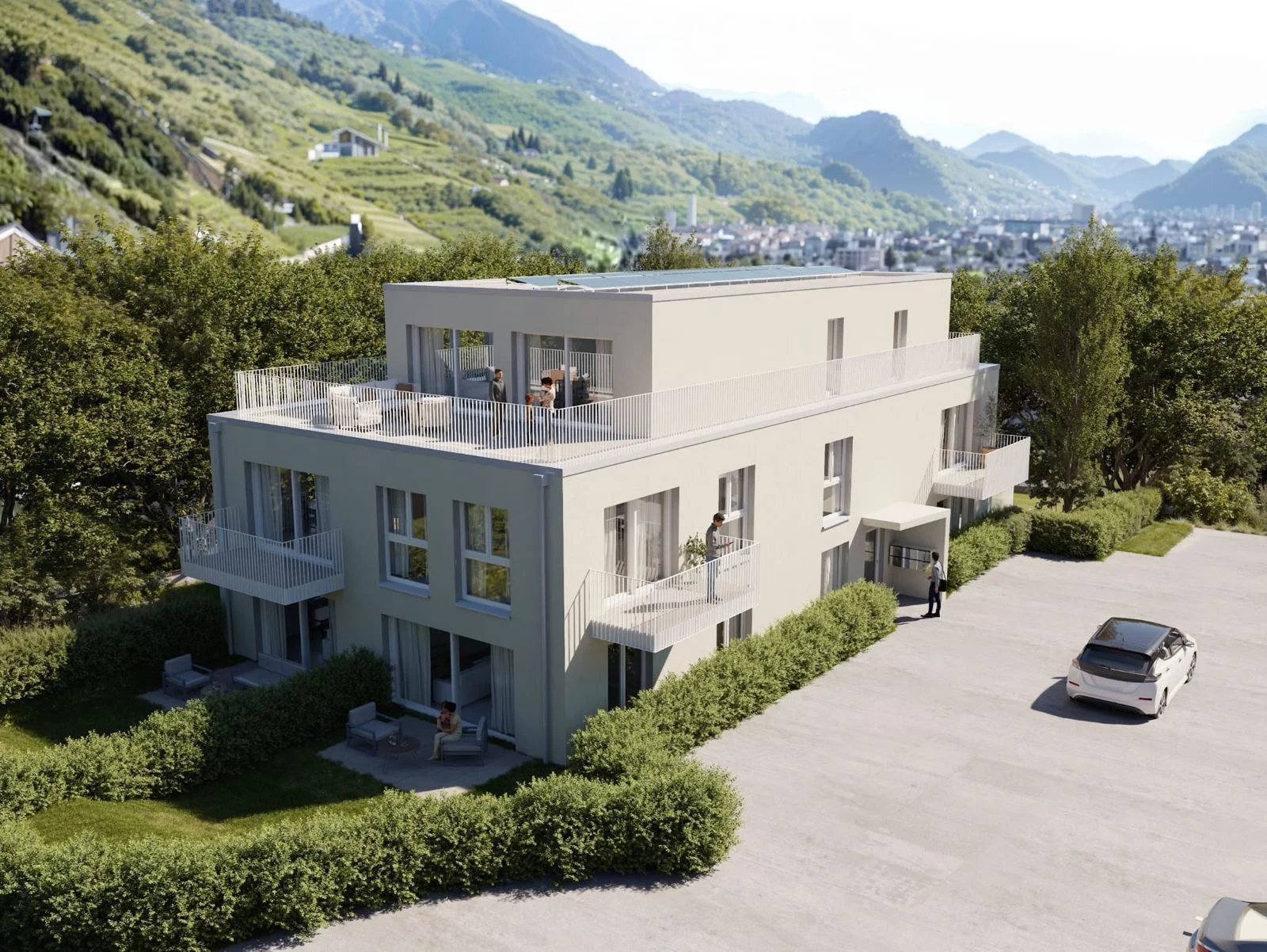 Nouvelle promotion - 3.5 pièces neuf avec balcon à Vétroz