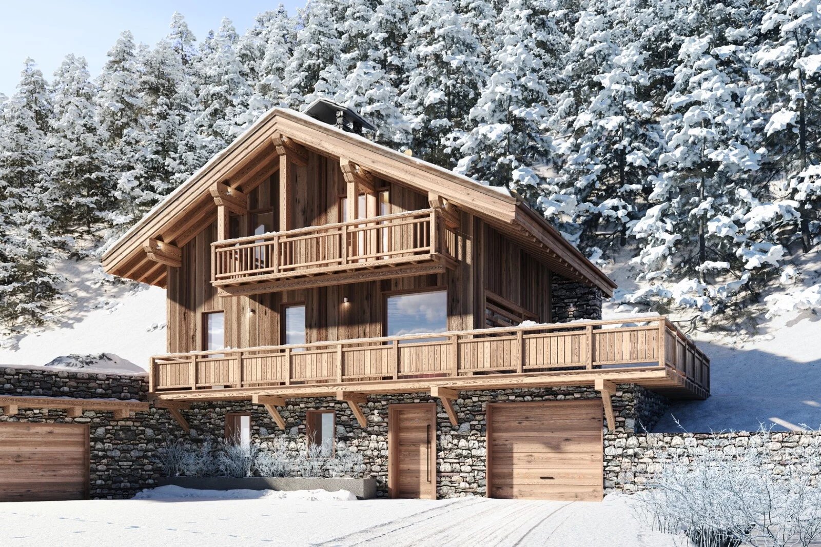 CHALET 4 CHAMBRES SITUÉ DANS UN QUARTIER PRISÉ DE MERIBEL
