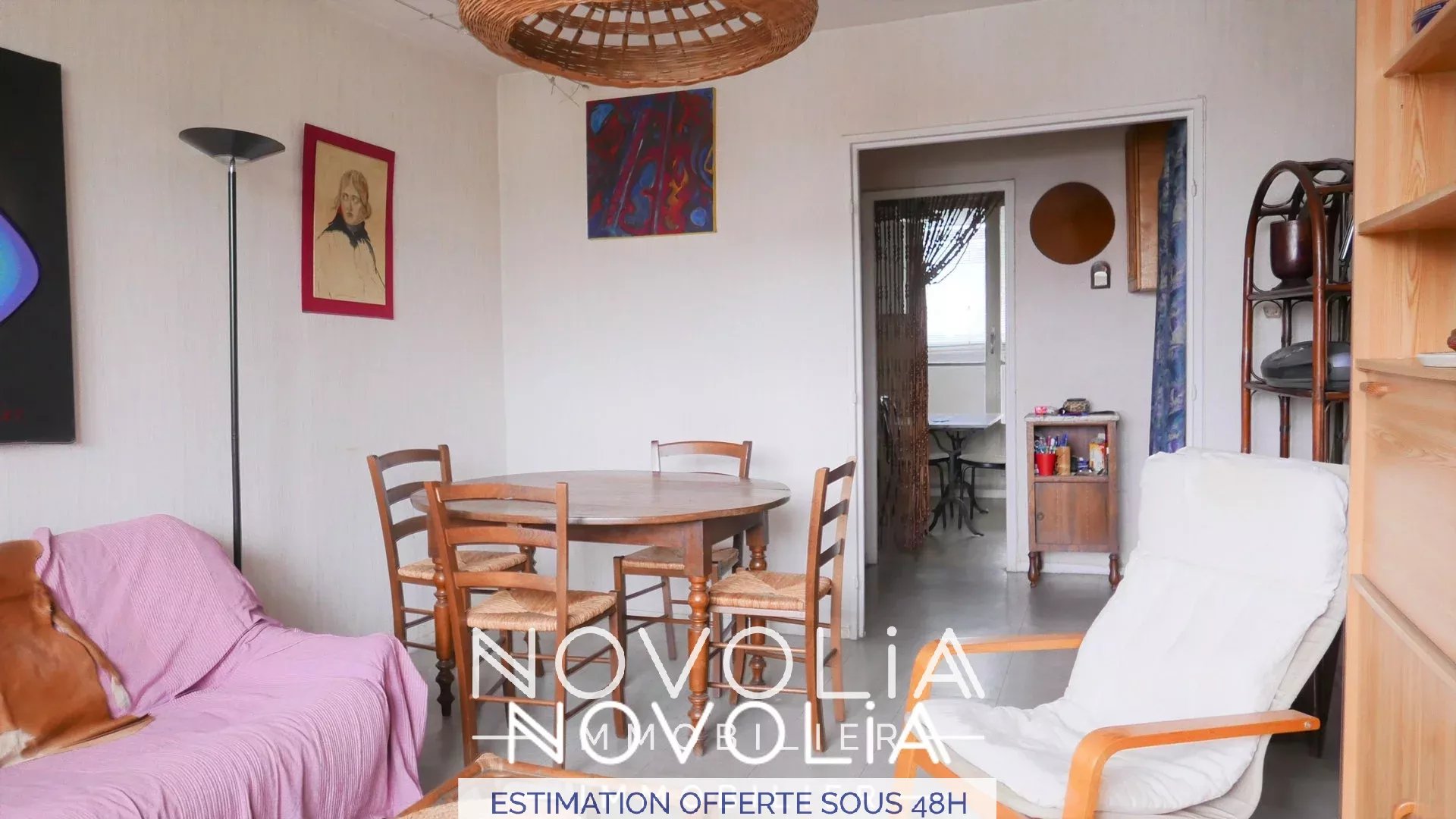 Achat Appartement Surface de 58.7 m/ Total carrez : 56 m, 3 pices, Vnissieux (69200)