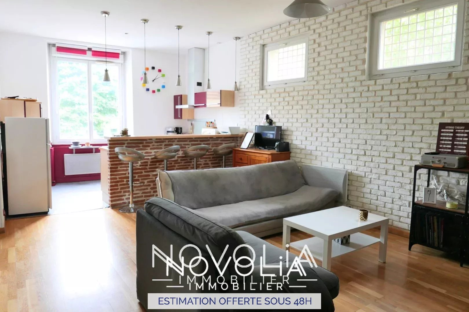 Achat Appartement Surface de 60.08 m/ Total carrez : 60.08 m, 3 pices, Lyon 8me (69008)