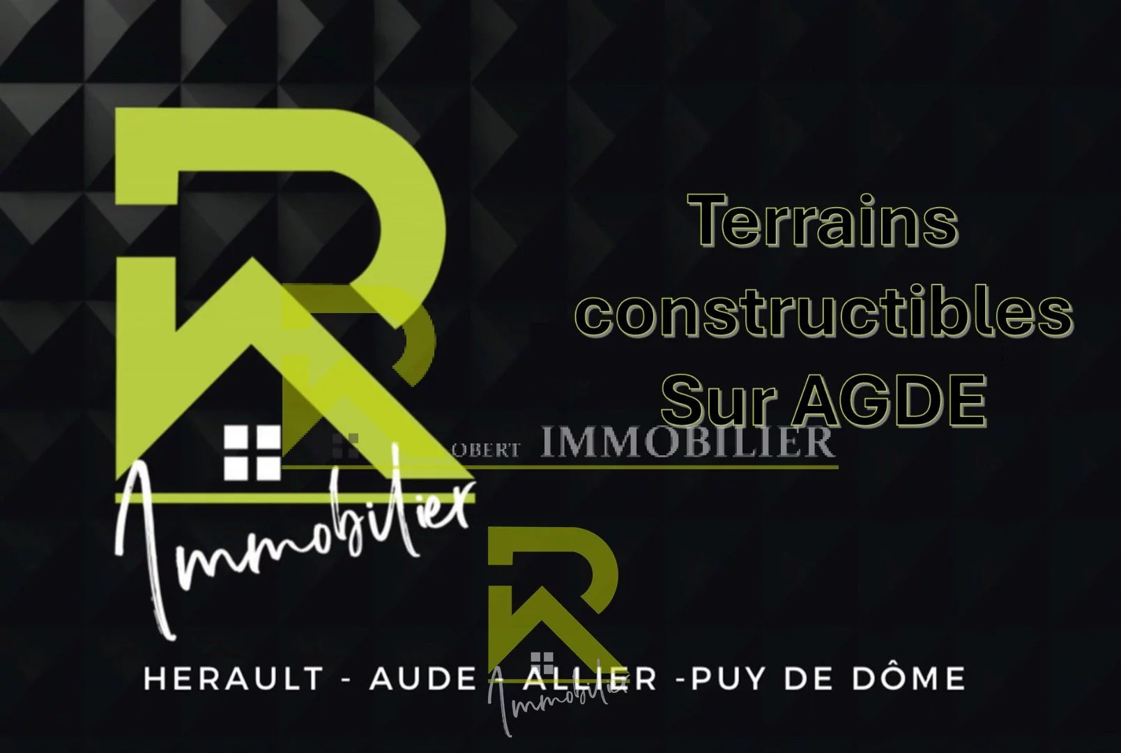 Agde - Terrain viabilisé de 490 m2