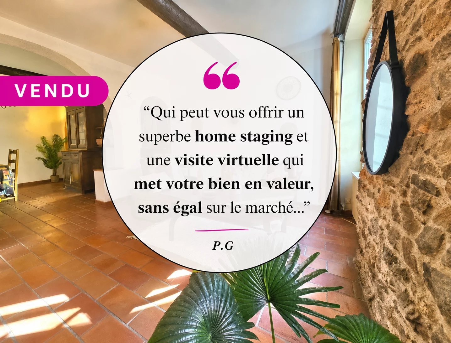 EXCLUSIVITE - Hyères,Rare,  immeuble de 260 m² loi carrez + 30 m² d'annexes +  immense patio/jardin, balcon, caves