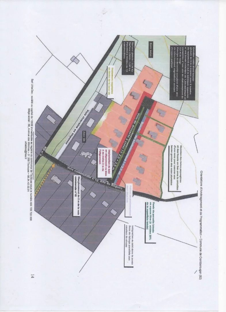 Vente Terrain Comberouger