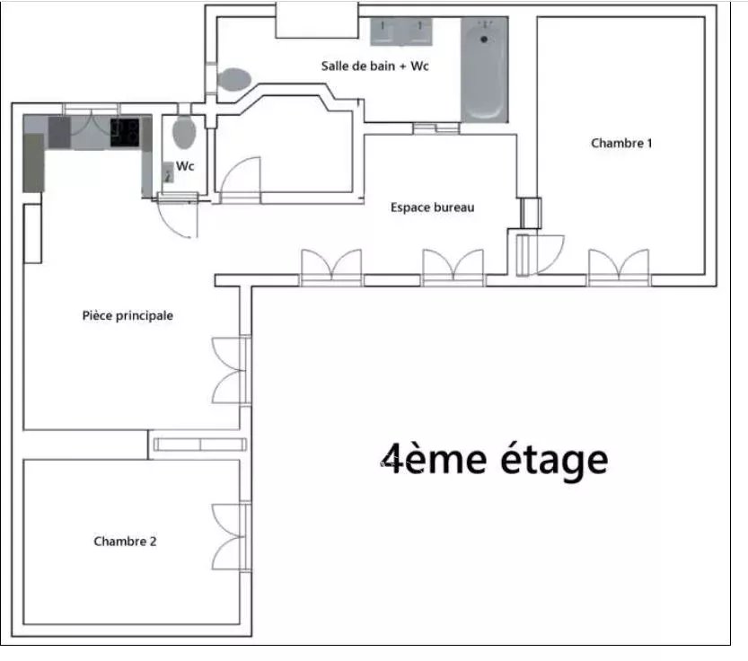 Daire Paris 9ème - picture 10