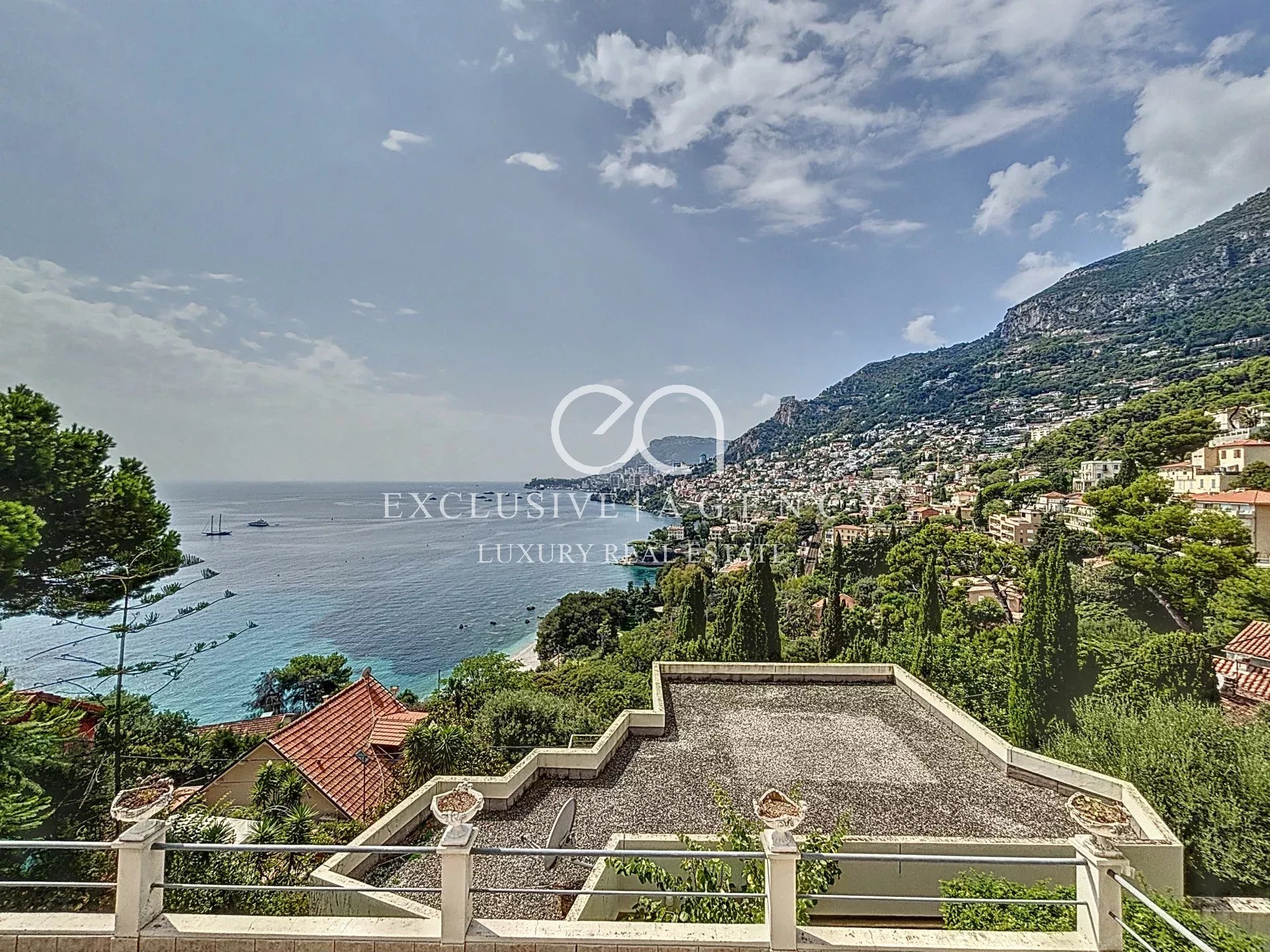 Cap Martin  Gelegenheit : Außergewöhnliches Grundstück mit Meer- und Monaco-Blick