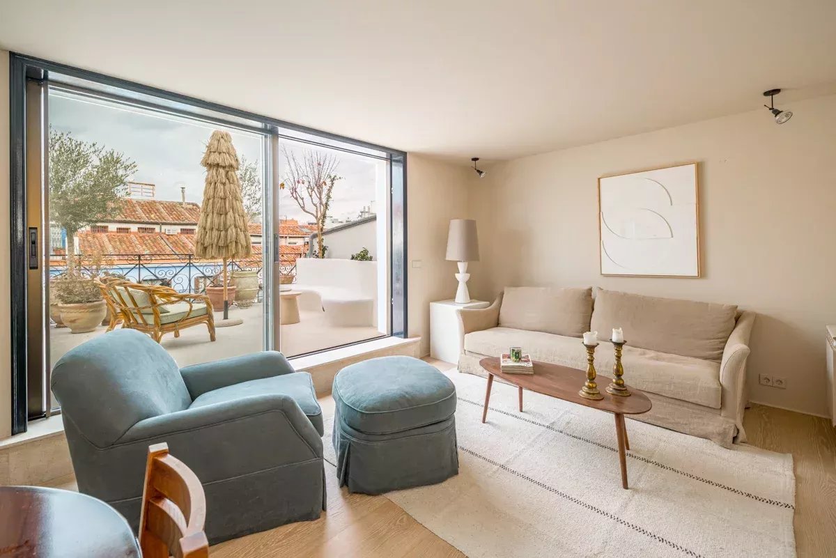 Penthouse avec terrasse conçu par Tristan Domecq