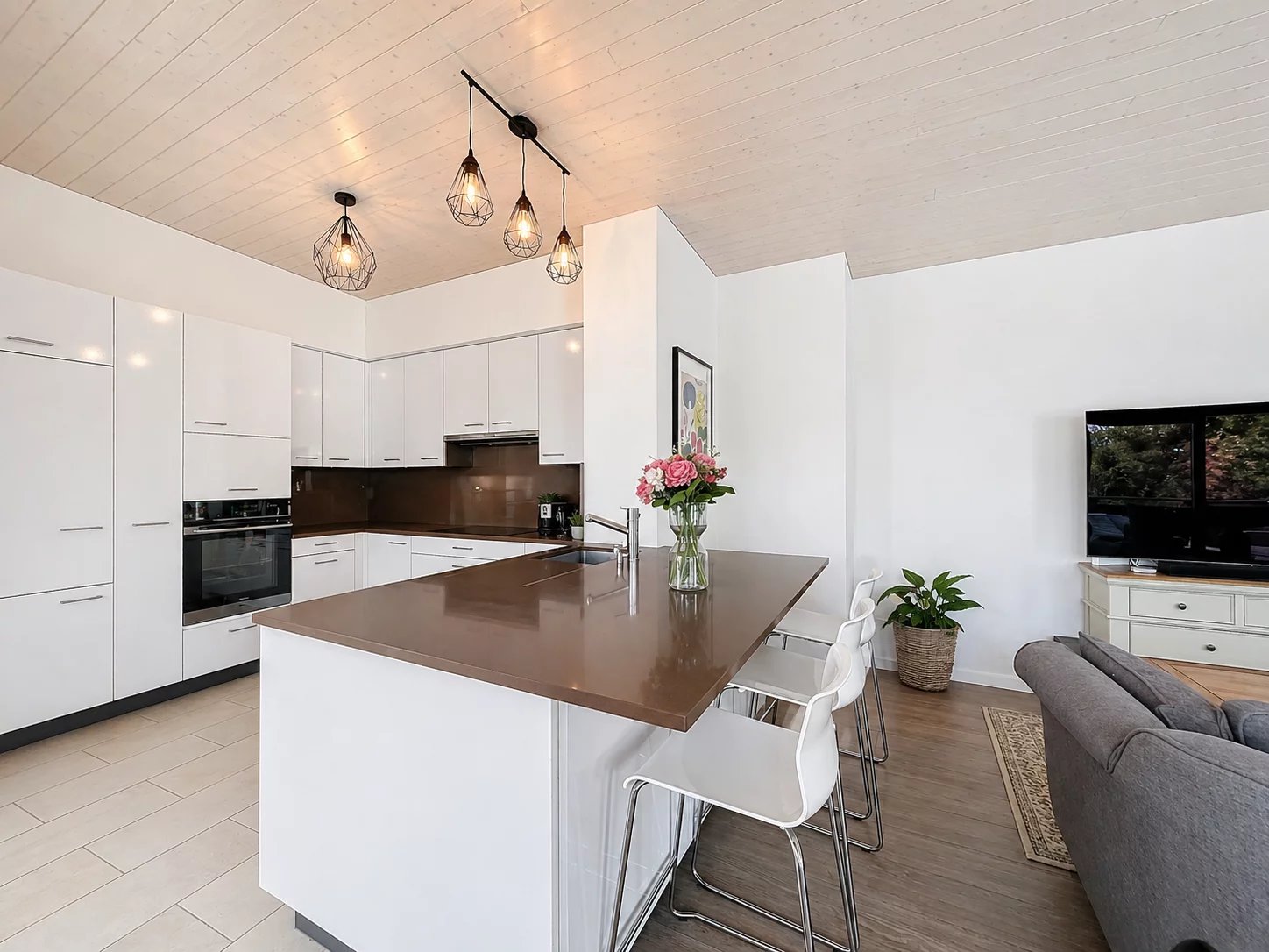 Appartement en attique de 4.5 pièces avec vue sur lac à Lutry