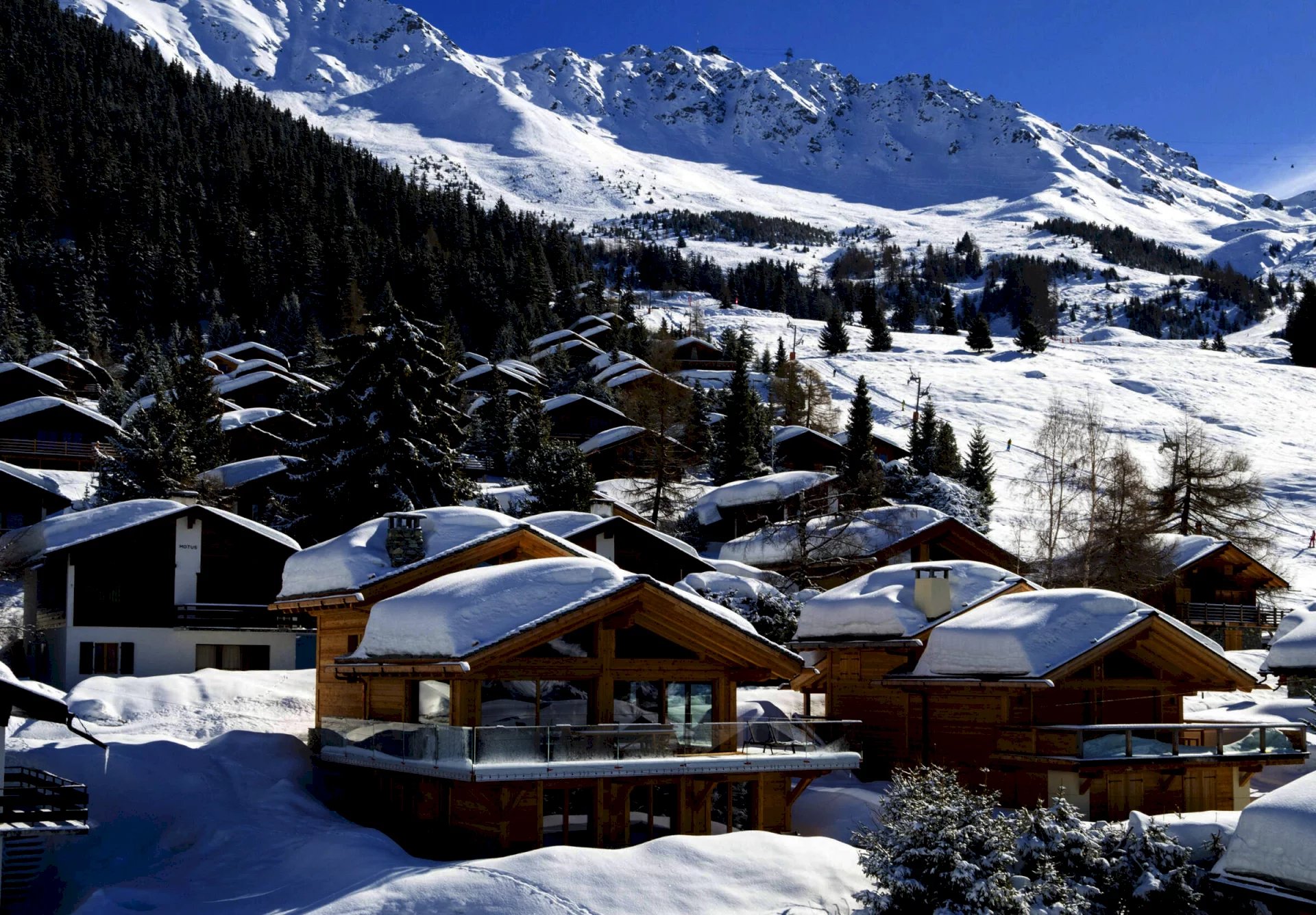 إيجار موسمي شالِيه Verbier