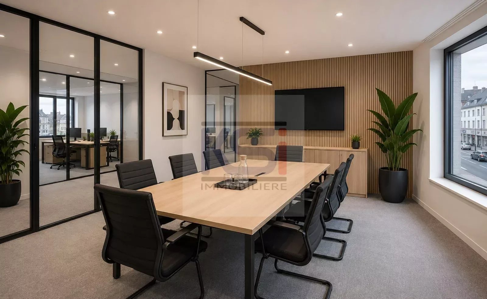 Bureaux clé en main face à la gare d’Ettelbruck