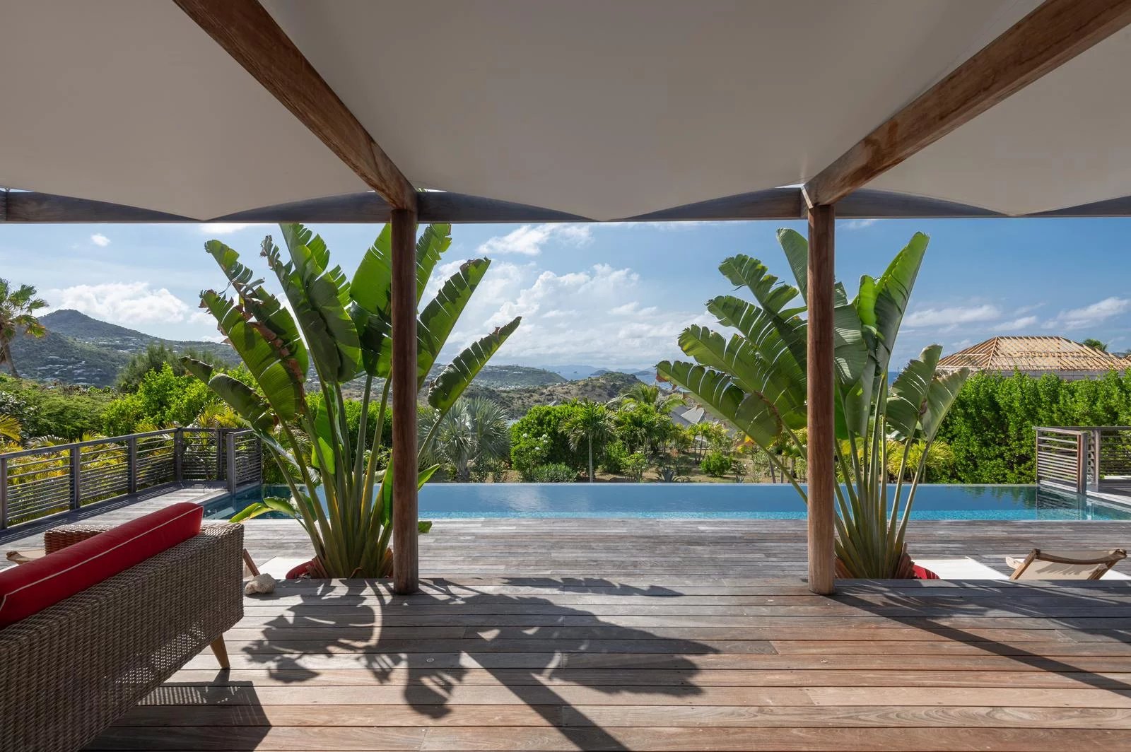 Villa contemporaine 4 chambres à Petit Cul de Sac