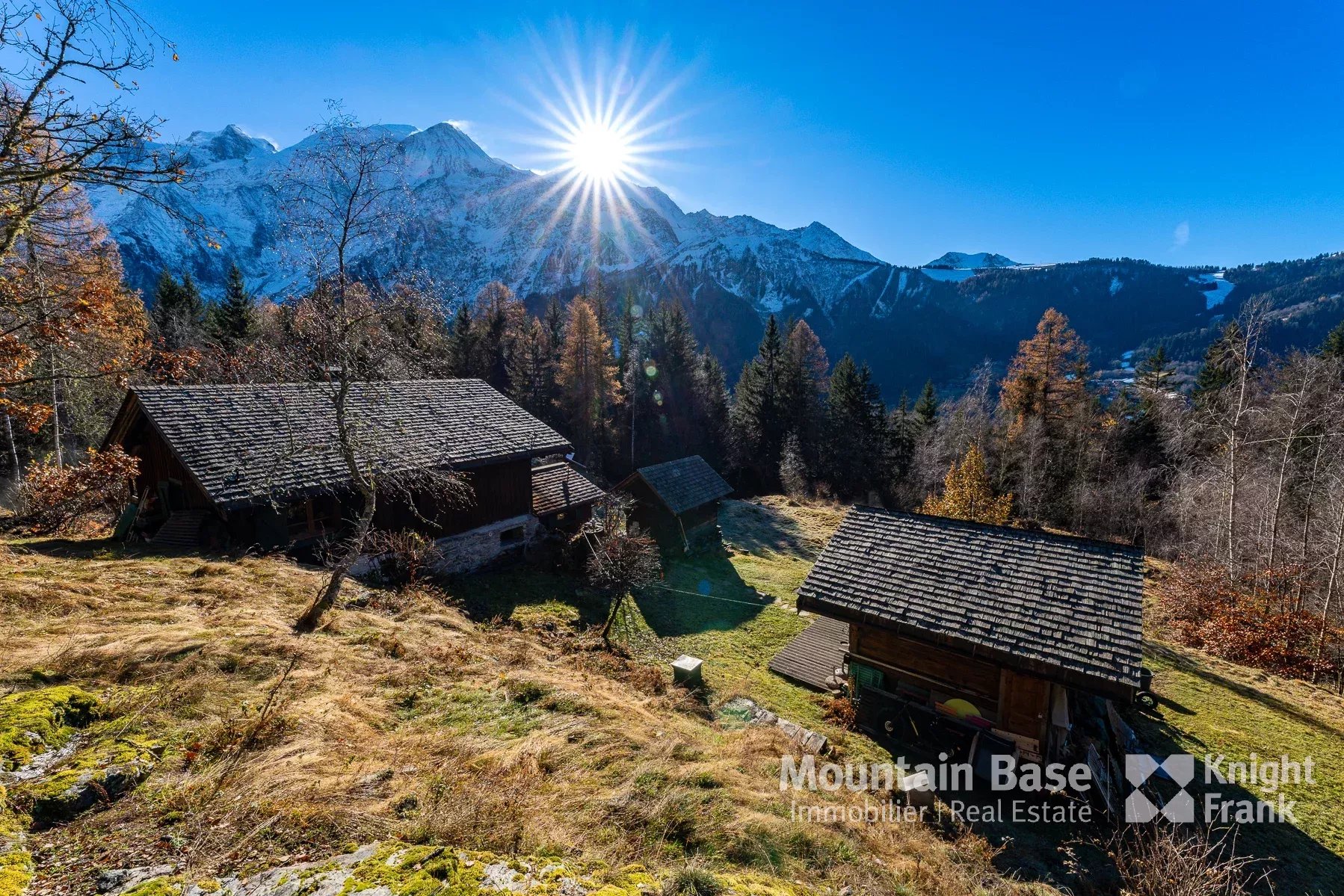 Photo of A charming chalet situated in its own clearing in the woodlands at the top of Le Coupeau.