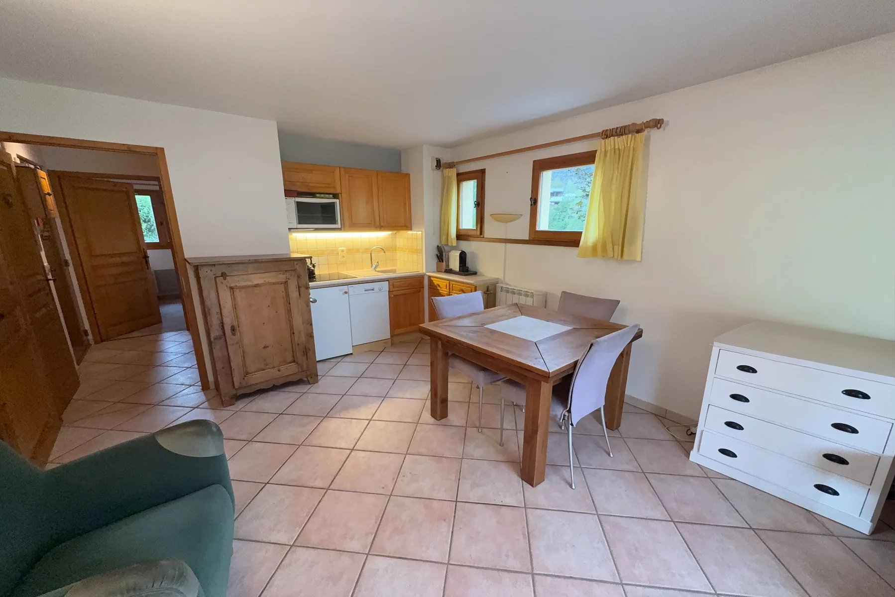 Photo of LES HOUCHES - 2 Bedroom apartment with a garden right next to the Prarion lift