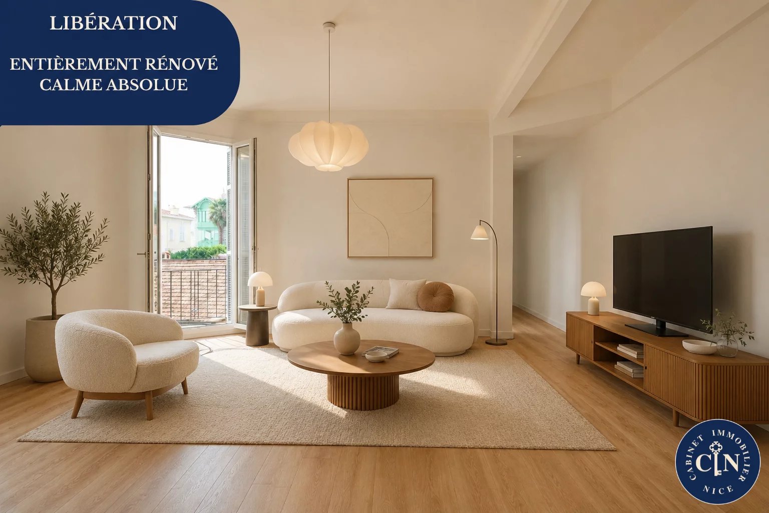 3 pièces 63 m² - Rénové clé en main - Libération