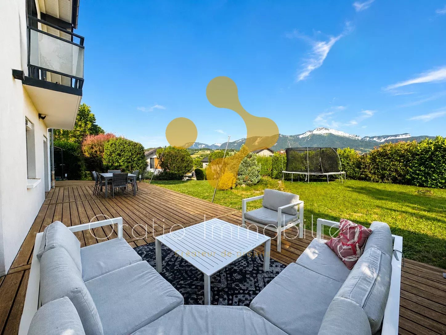 Villa familiale au calme vue montagnes