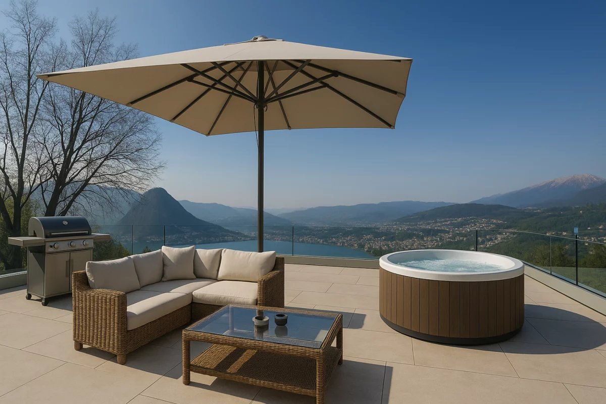 Stilvolle Seeblick-Villa – Modern Elegance Redefined