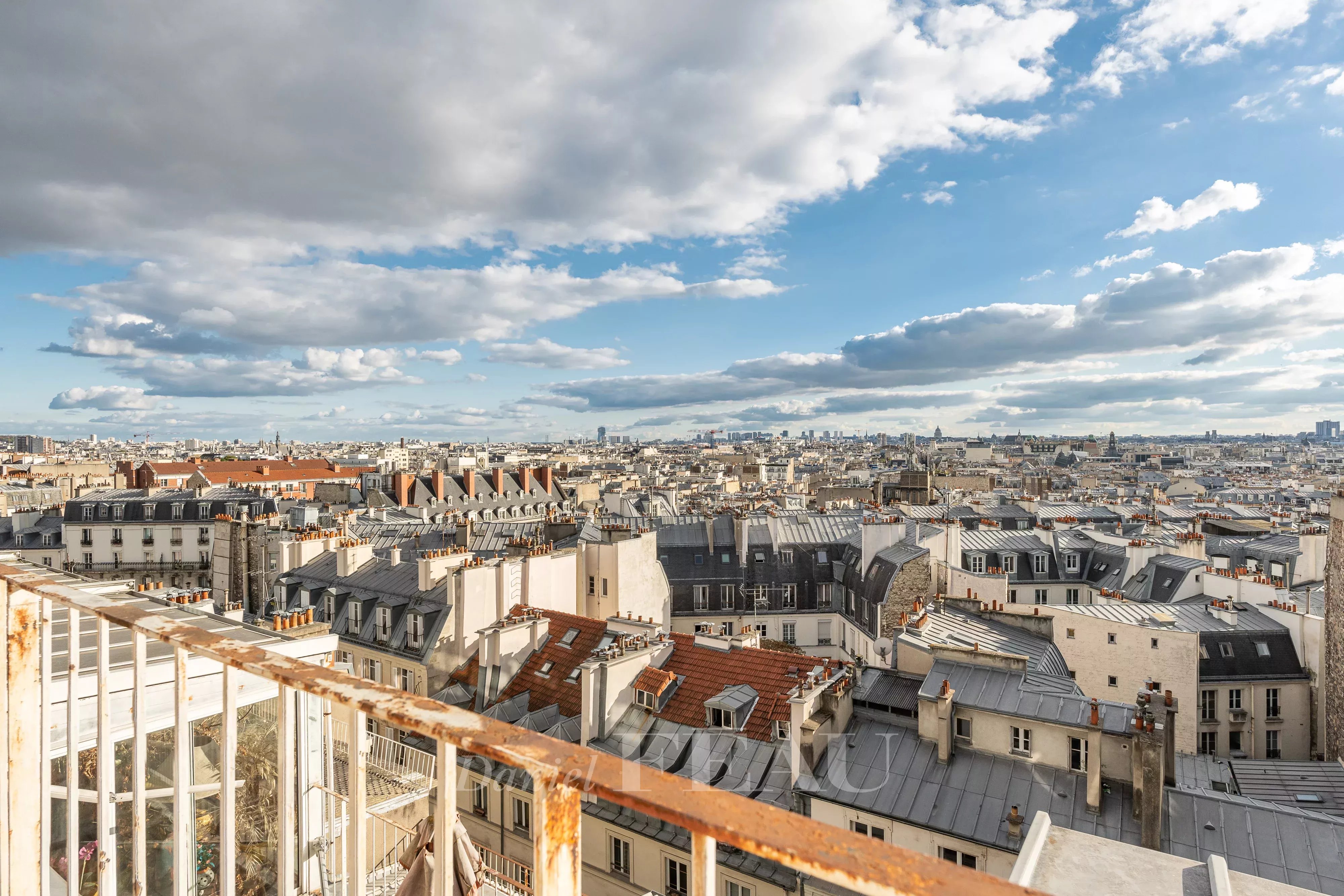 Vue sur les toits