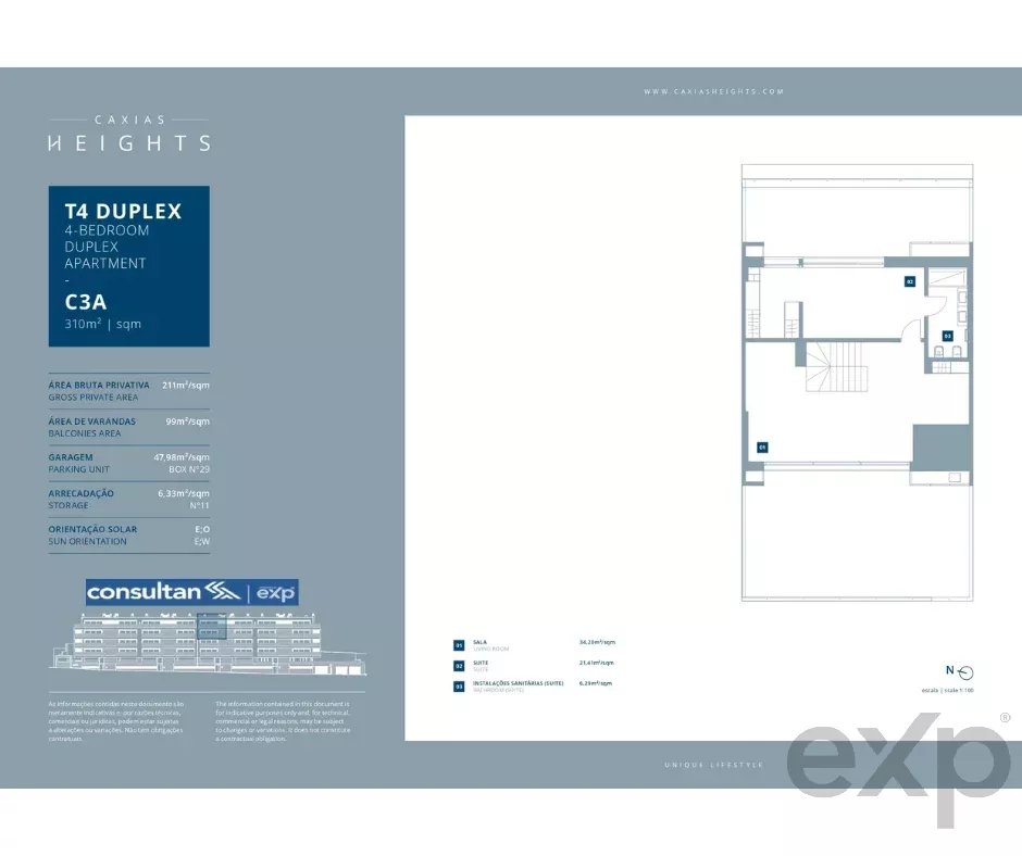 Duplex T4 Apartment - Caxias 85992110 image 8