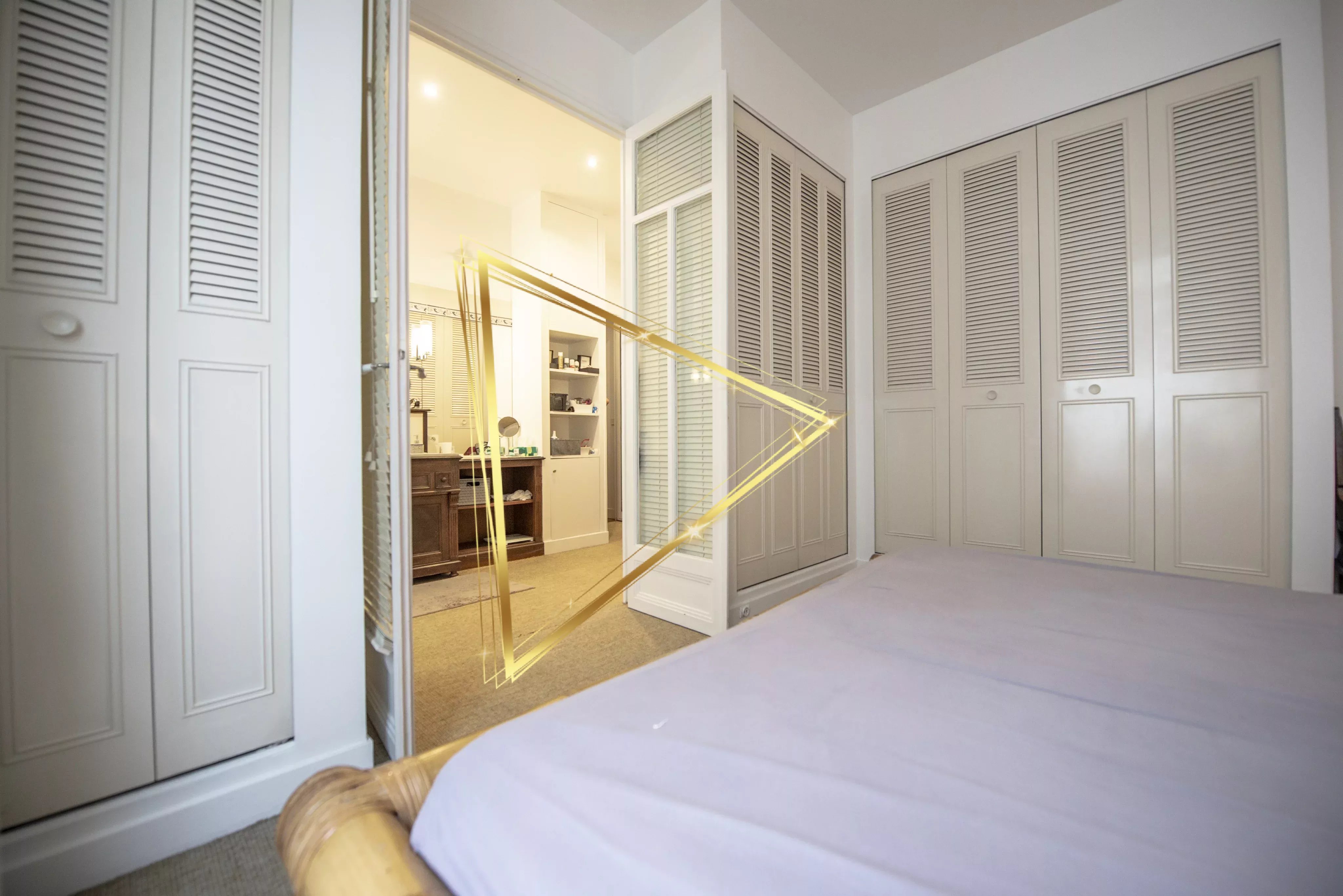 Appartement lumineux de 2 chambres à Auteuil, étage élevé !