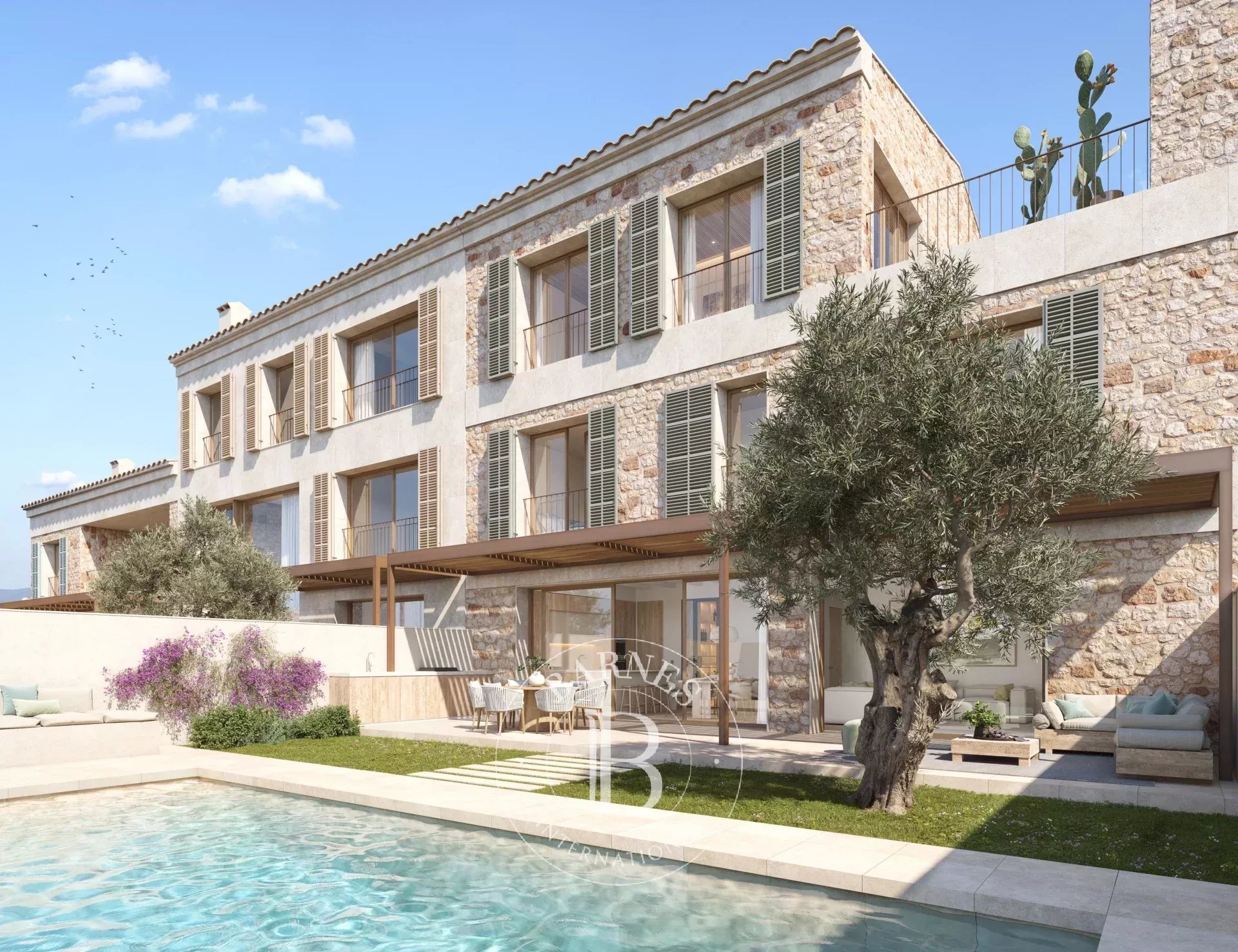 Neubau-Luxushaus mit Dachterrasse und privatem Spa in Santanyí